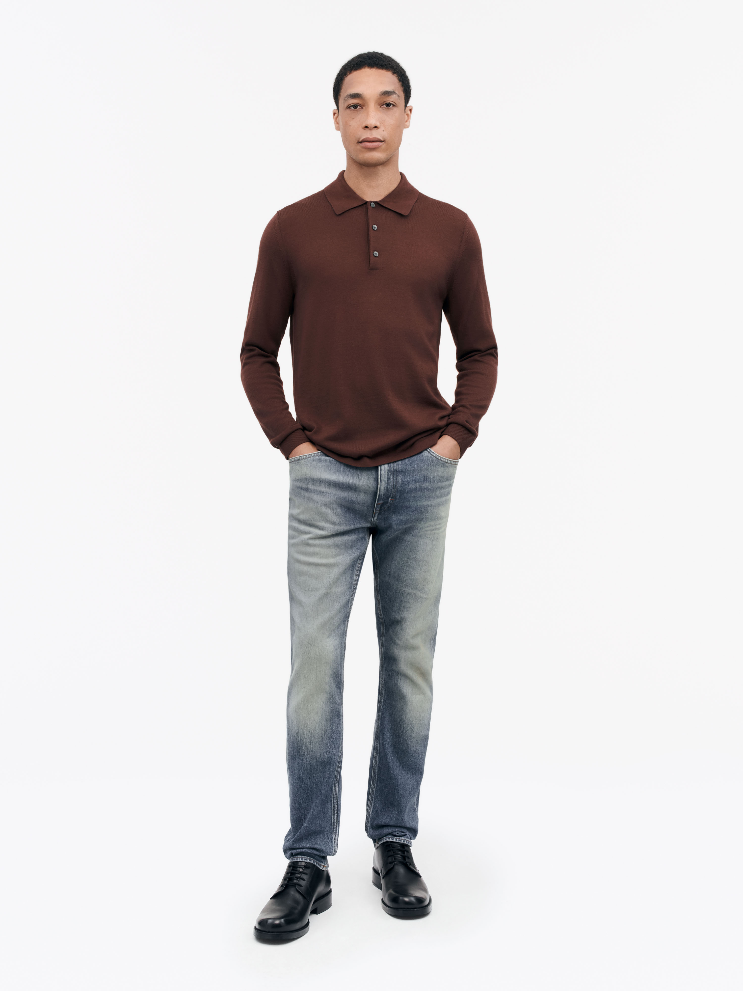 Tiger Of Sweden Eross Responsible Wool Standard Poloshirt
