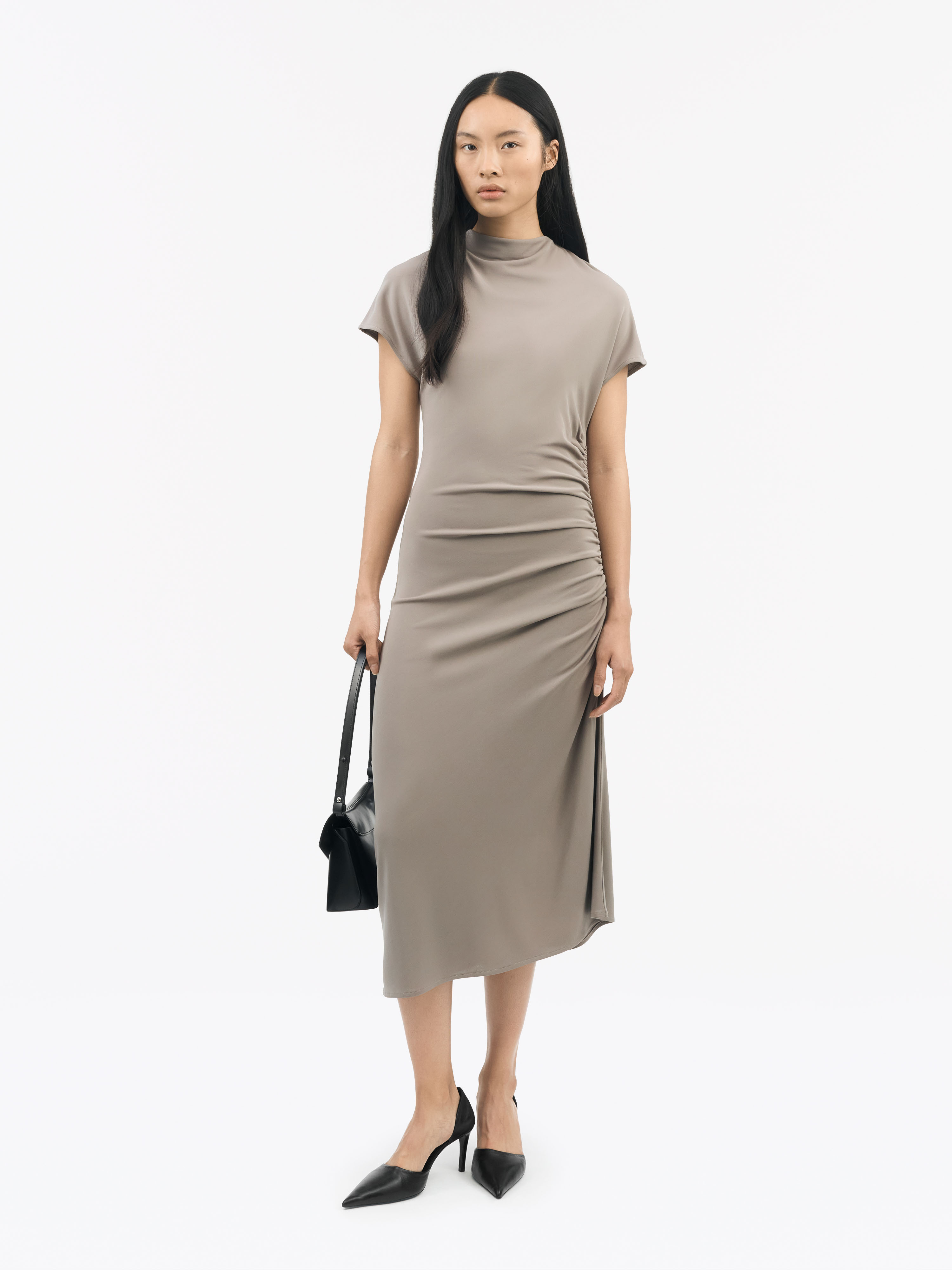 Shop Tiger Of Sweden Aliz Slip-on Viscose Dress