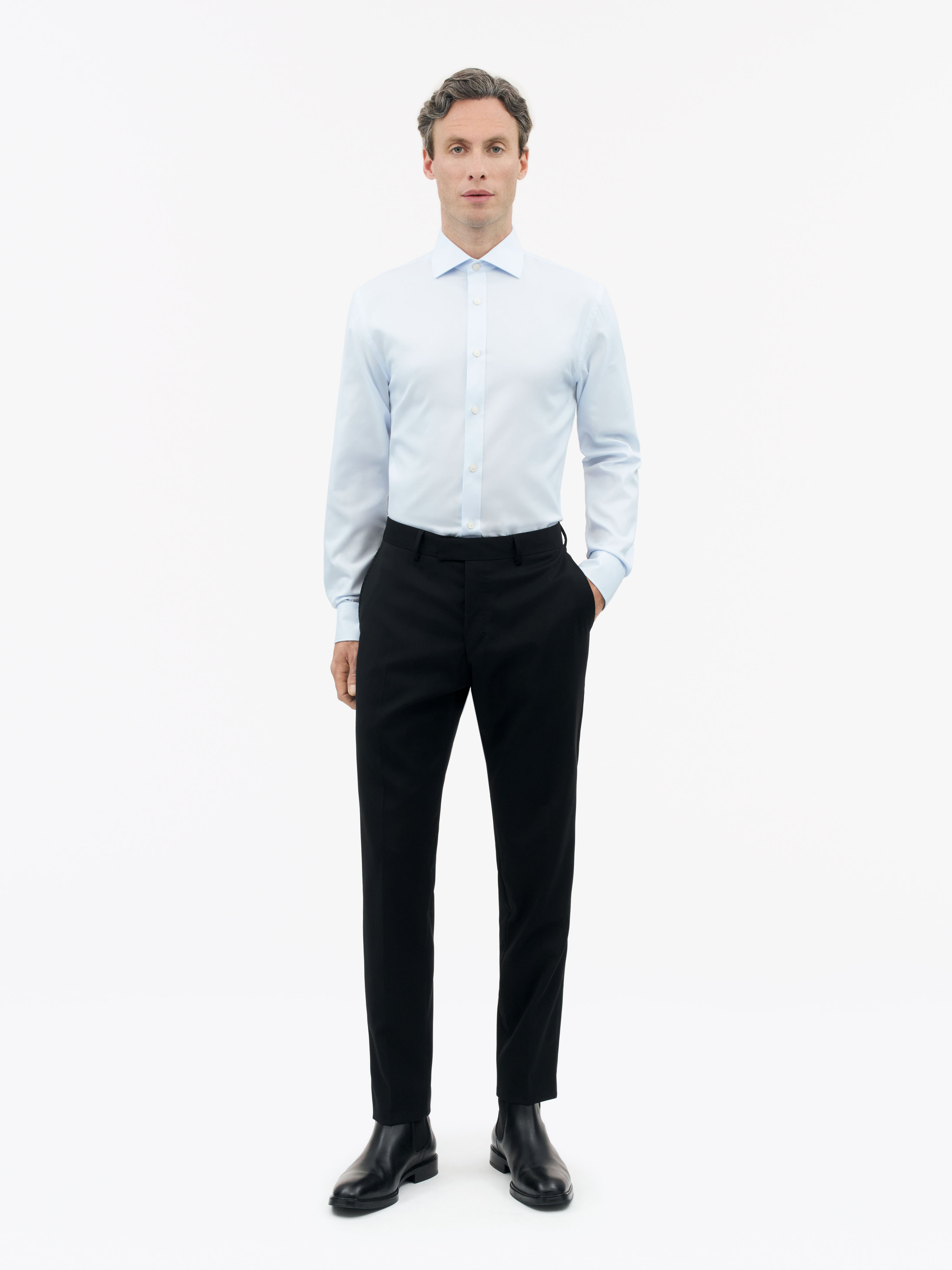 Tiger Of Sweden Adley Shirt In Light Blue