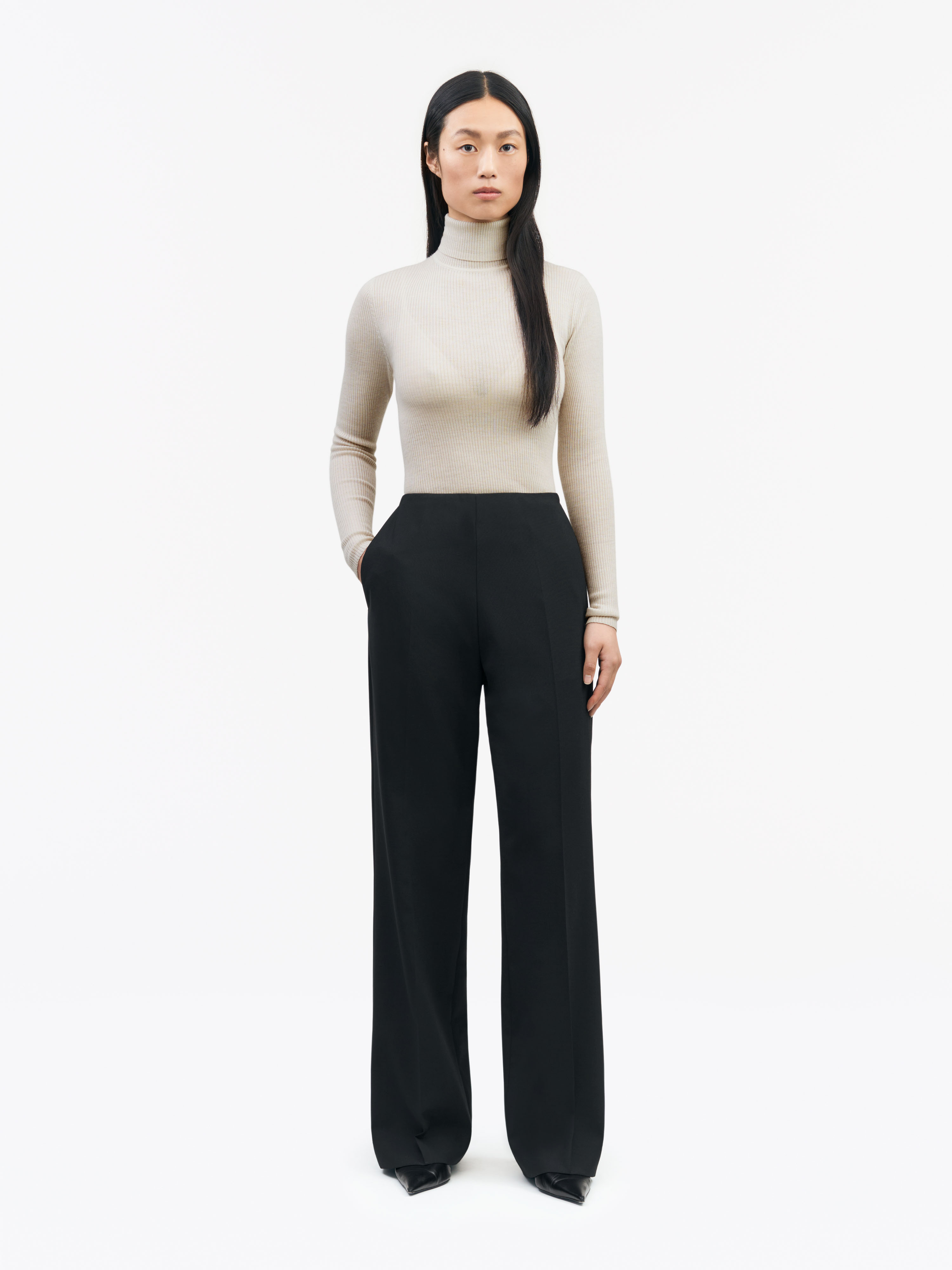 Tiger Of Sweden Eedit Trousers In Black