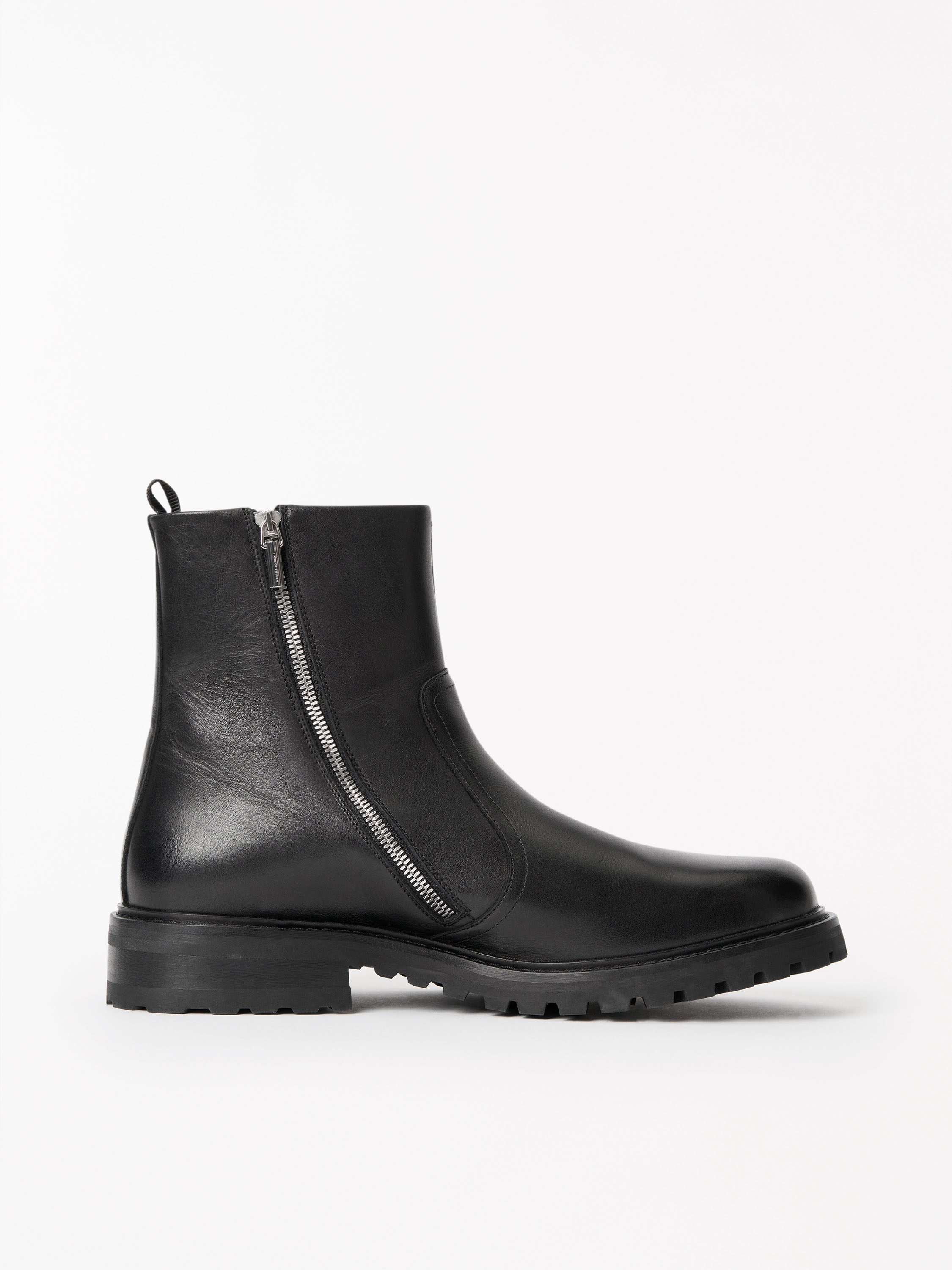 Tiger Of Sweden Foveo Leather Boot In Black