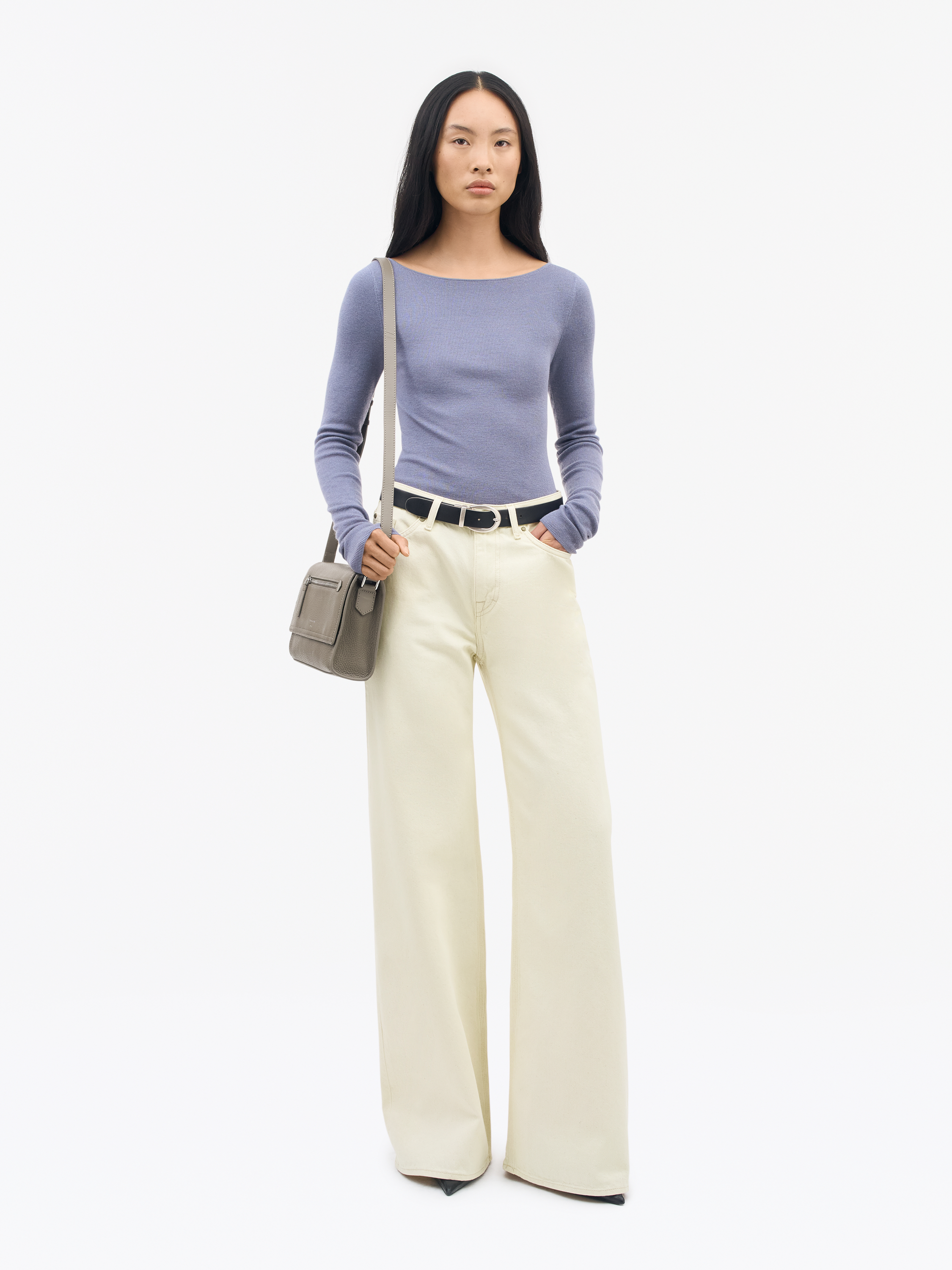 Kinne Relaxed Flare Jeans-image