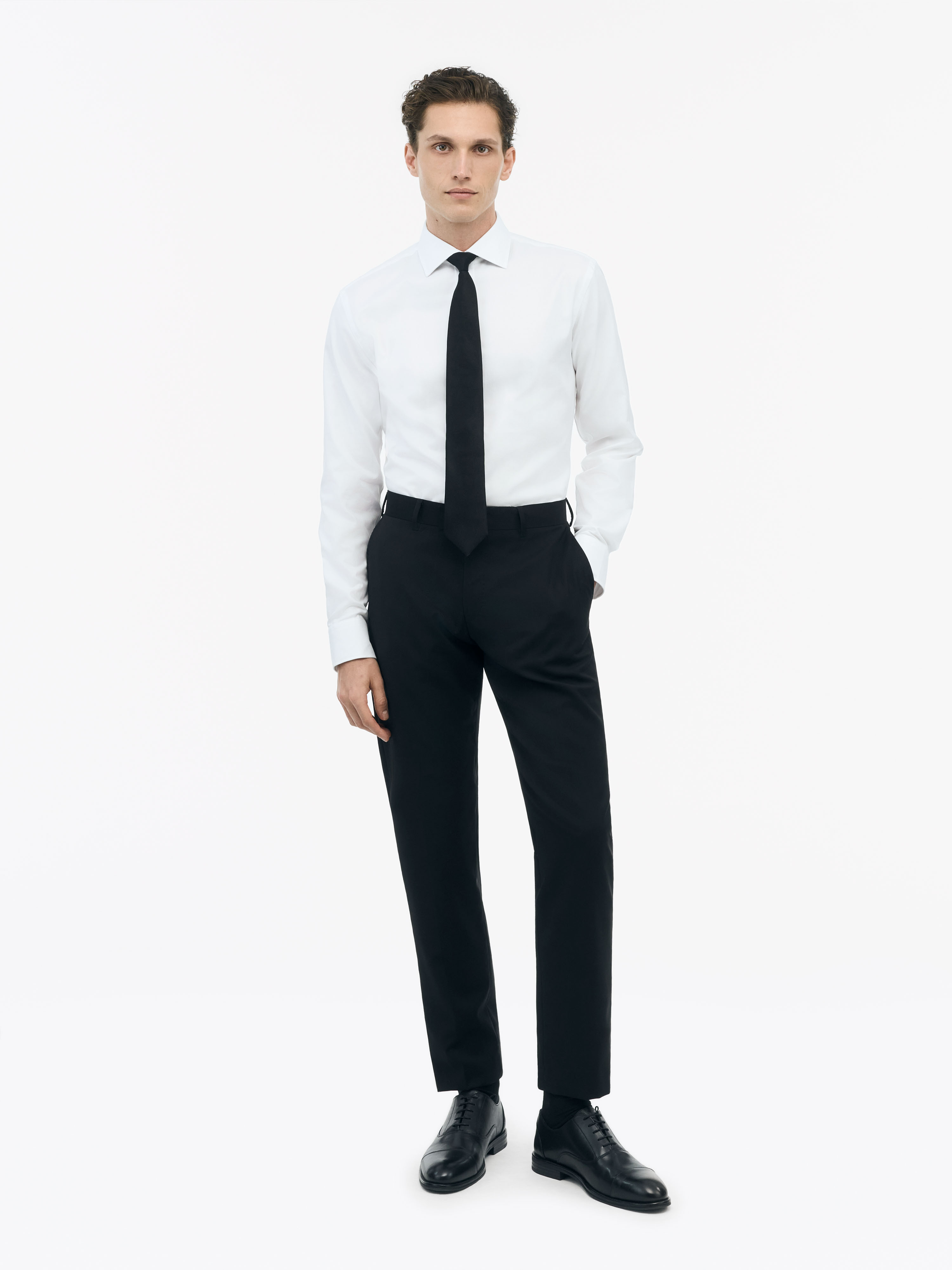 Adley C Cutaway Collar Shirt-image