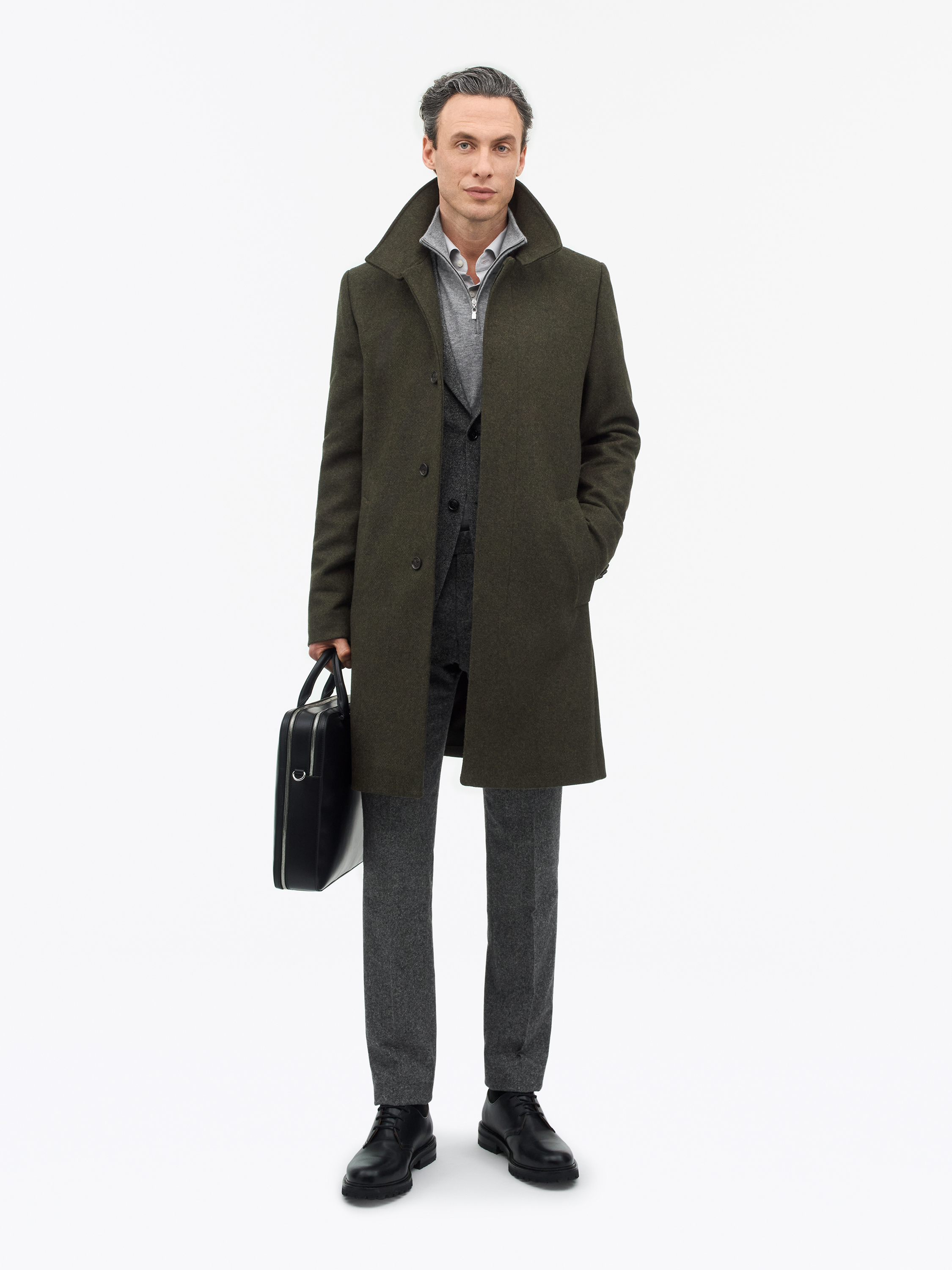 Tiger Of Sweden Aleric Funnelneck Coat
