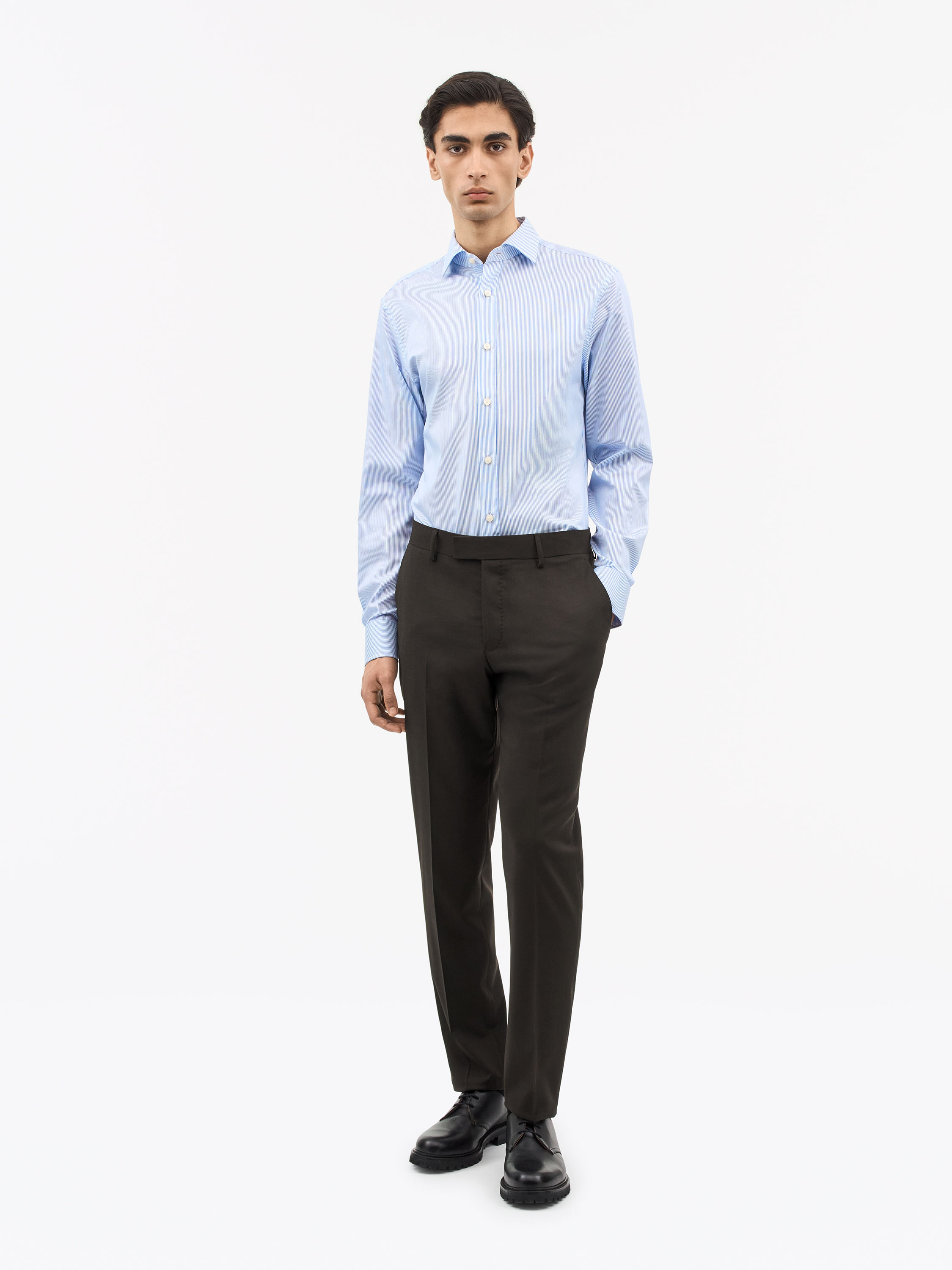 Tiger Of Sweden Adley C Cotton Stripe Shirt
