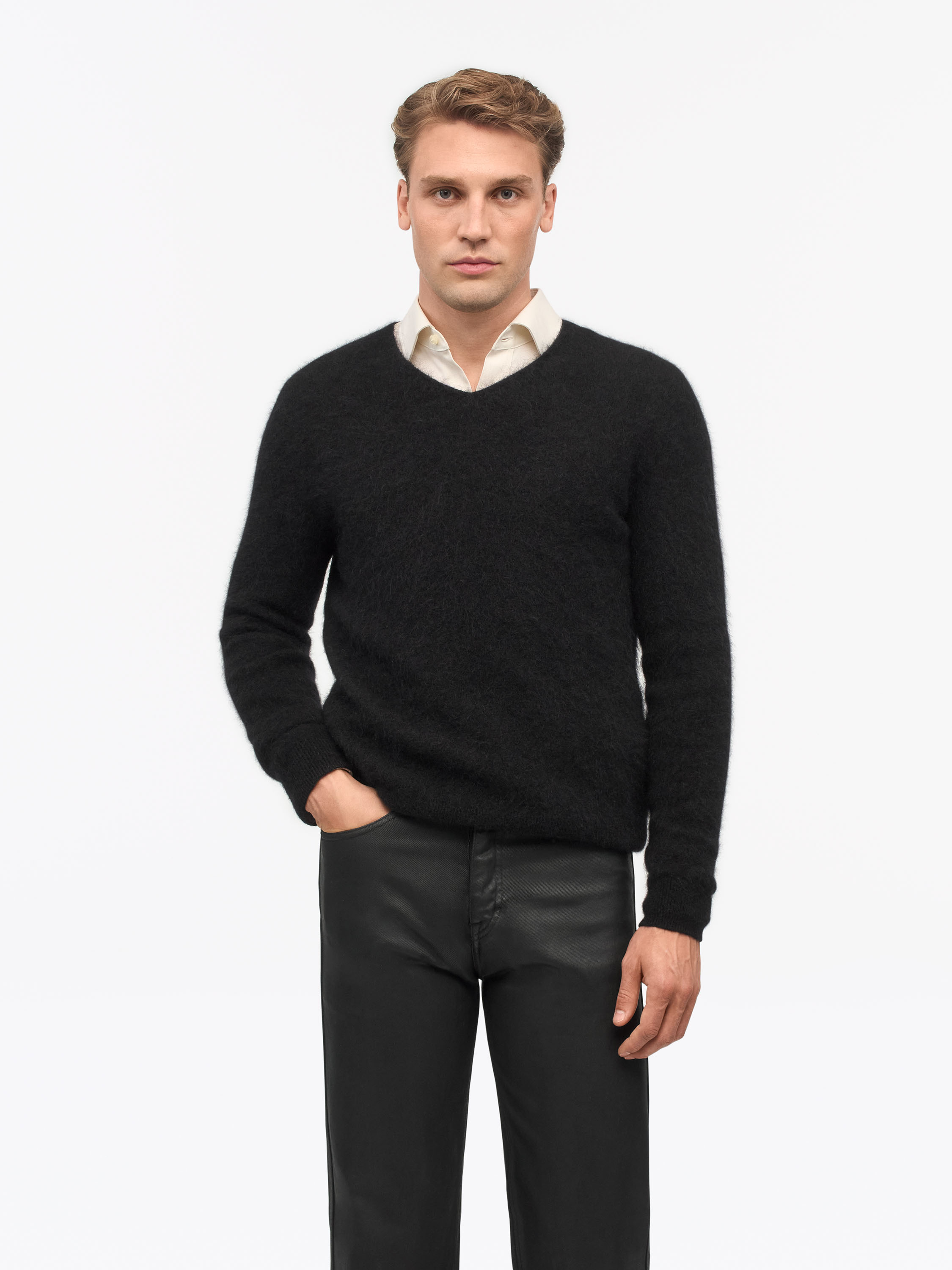 Oliver Mohair Knit Pullover-image