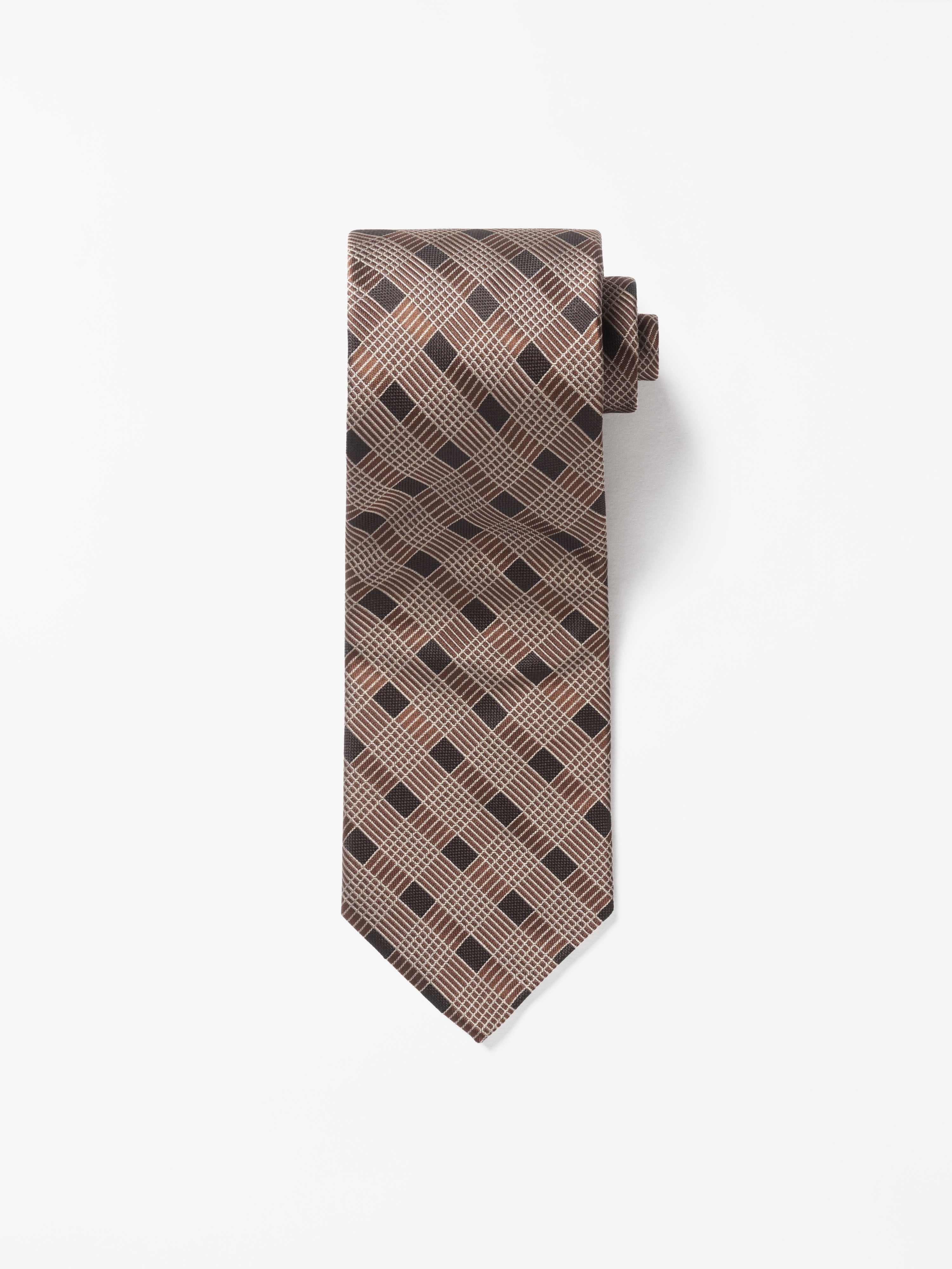 Tiger Of Sweden Moder Necktie In Warm Chokolate