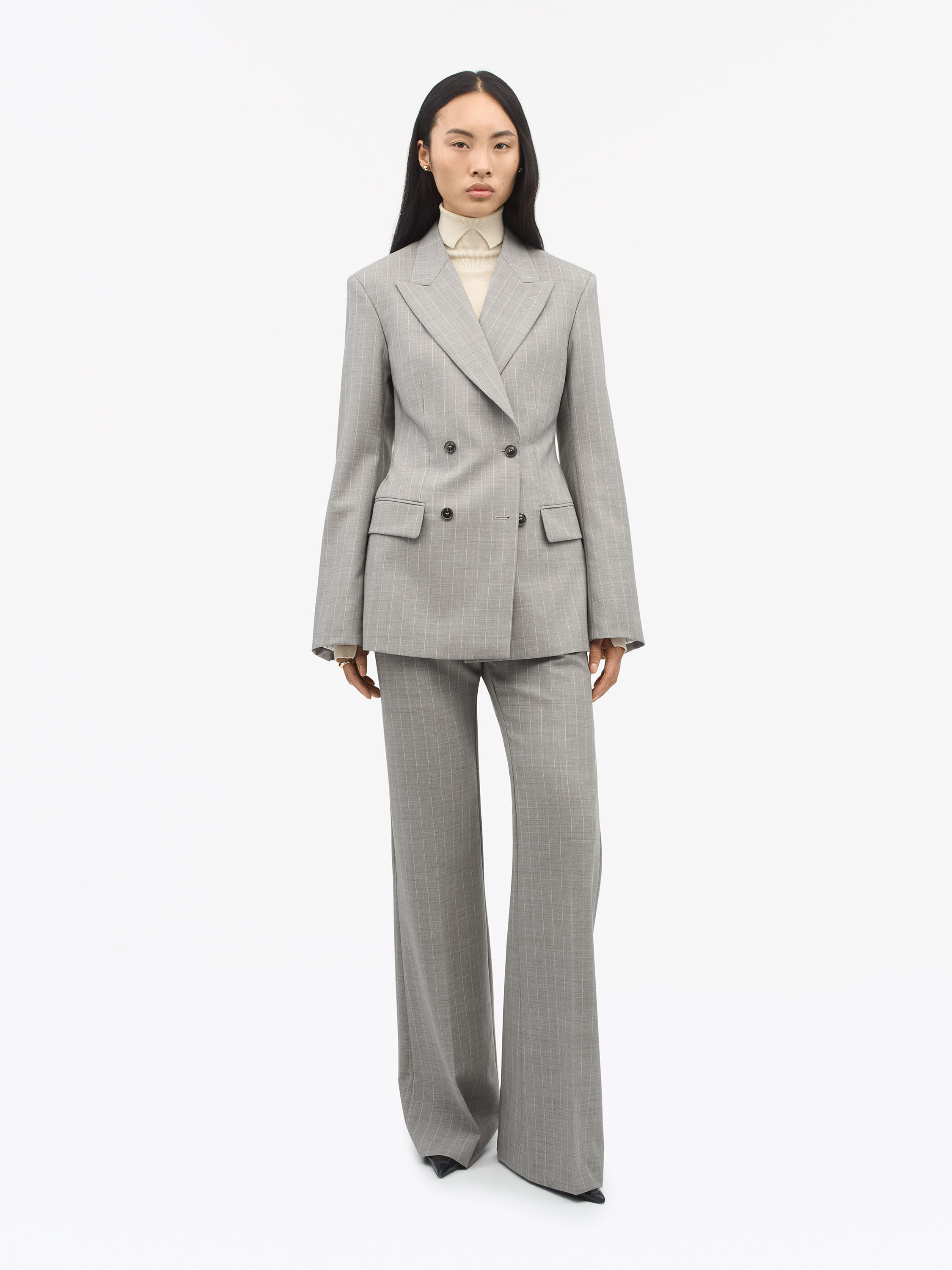 Tiger Of Sweden Elmi Tailored Ulljacka In Gray