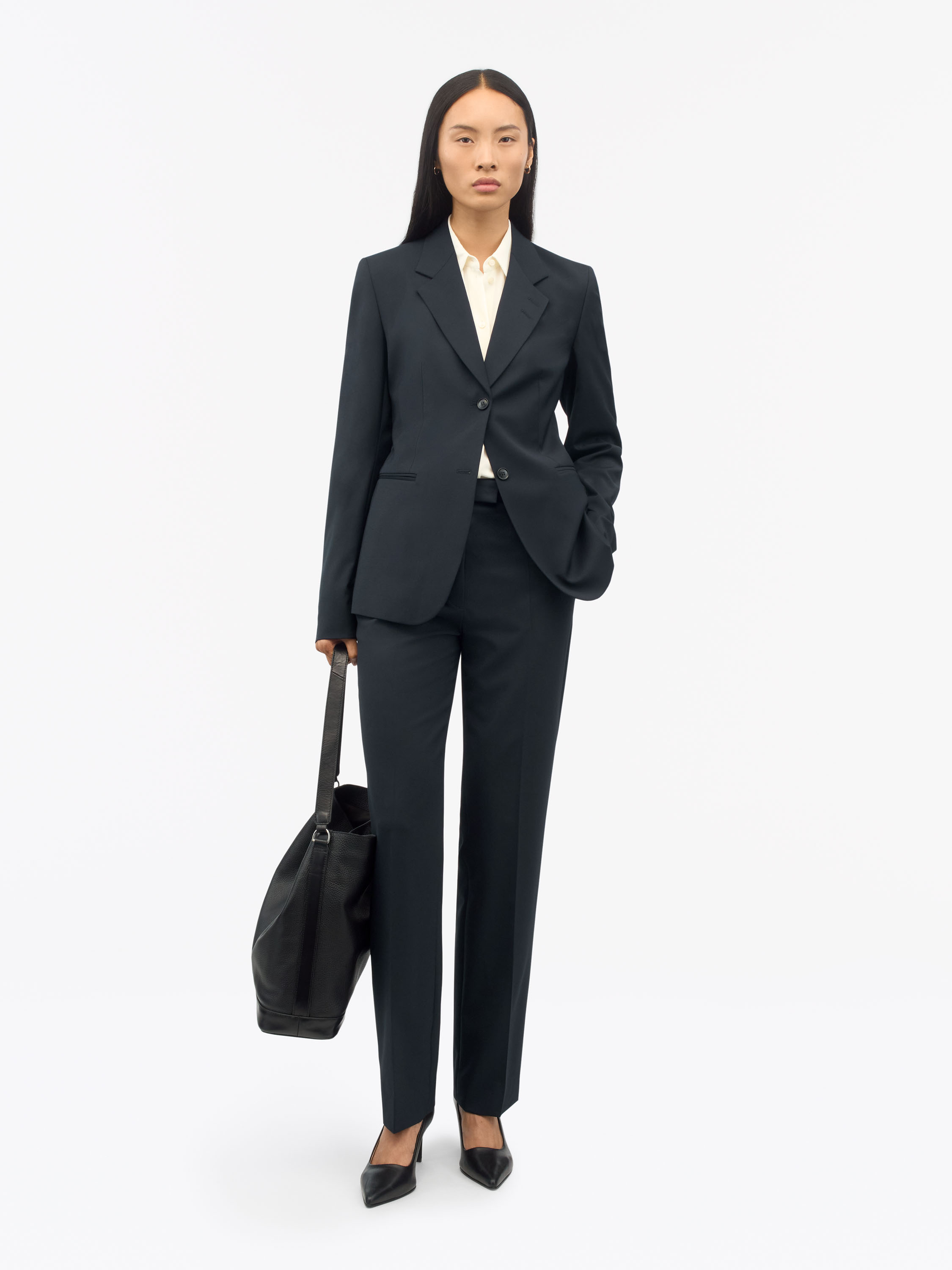 Ylja Wool-Blend Bla… - image