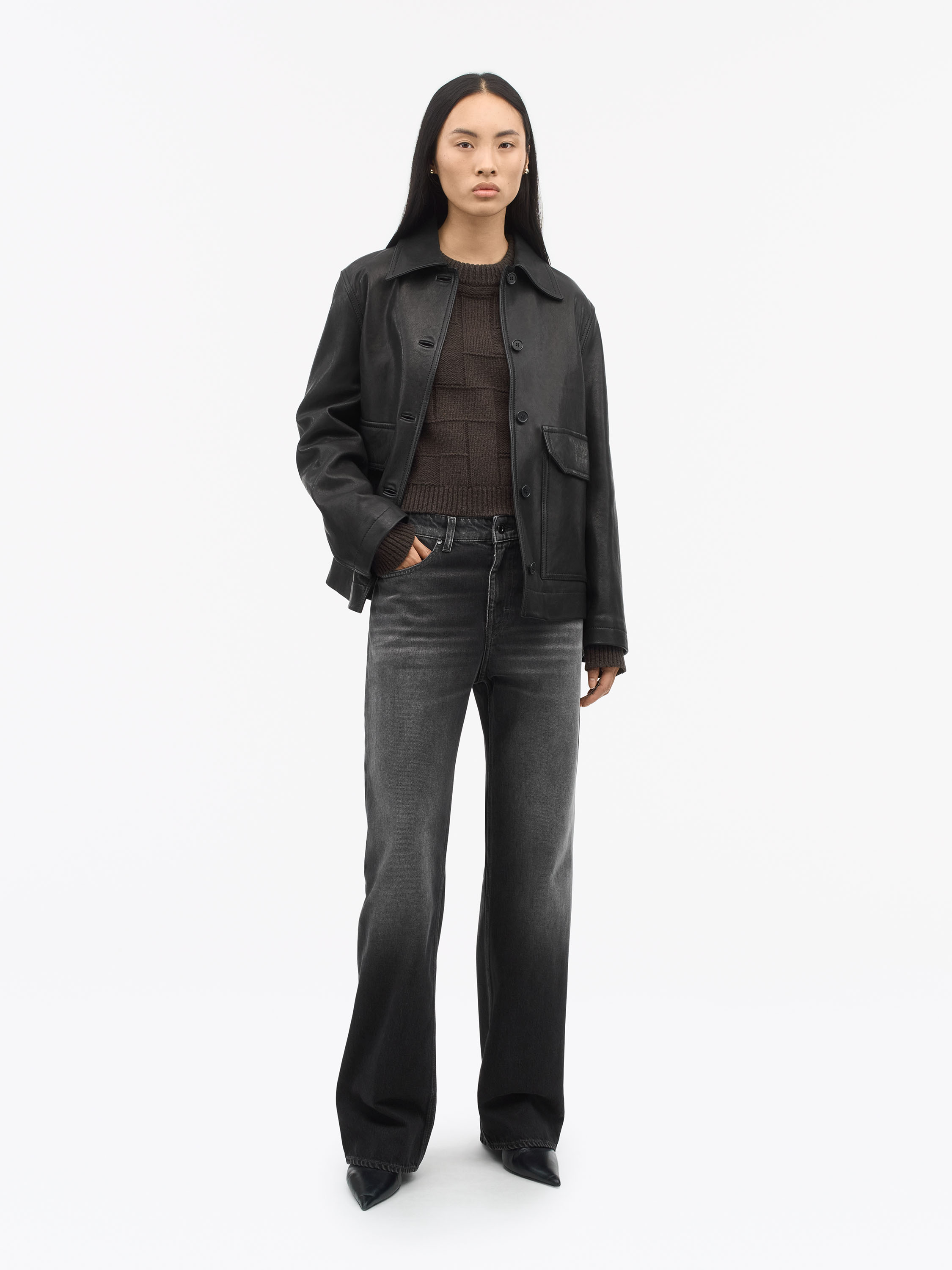 Tiger Of Sweden Milis Mid-rise Jeans In Black
