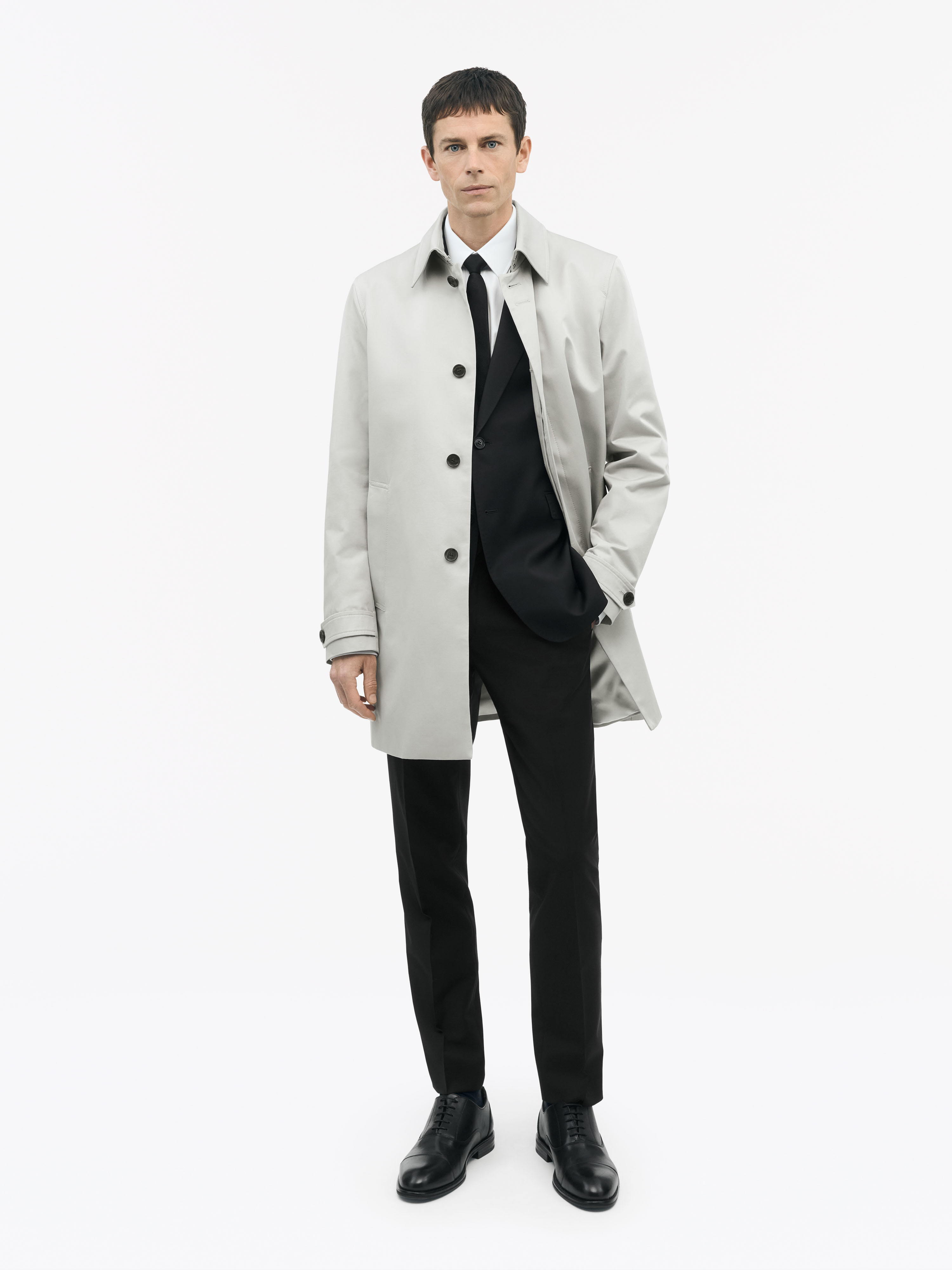 Tiger Of Sweden Cane Cotton Car Coat