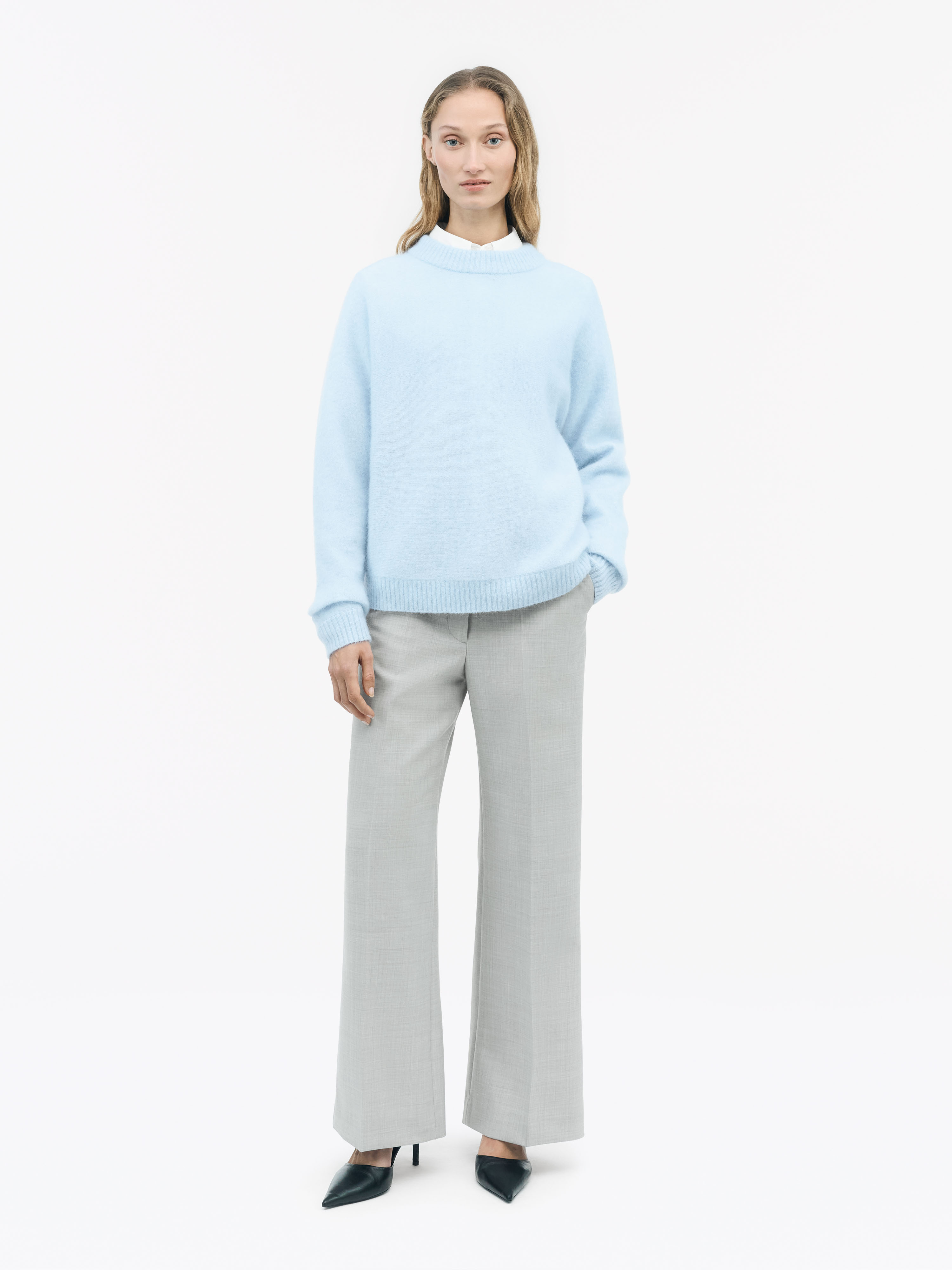 Shop Tiger Of Sweden Gwynn Mohair Wool Blend Sweater