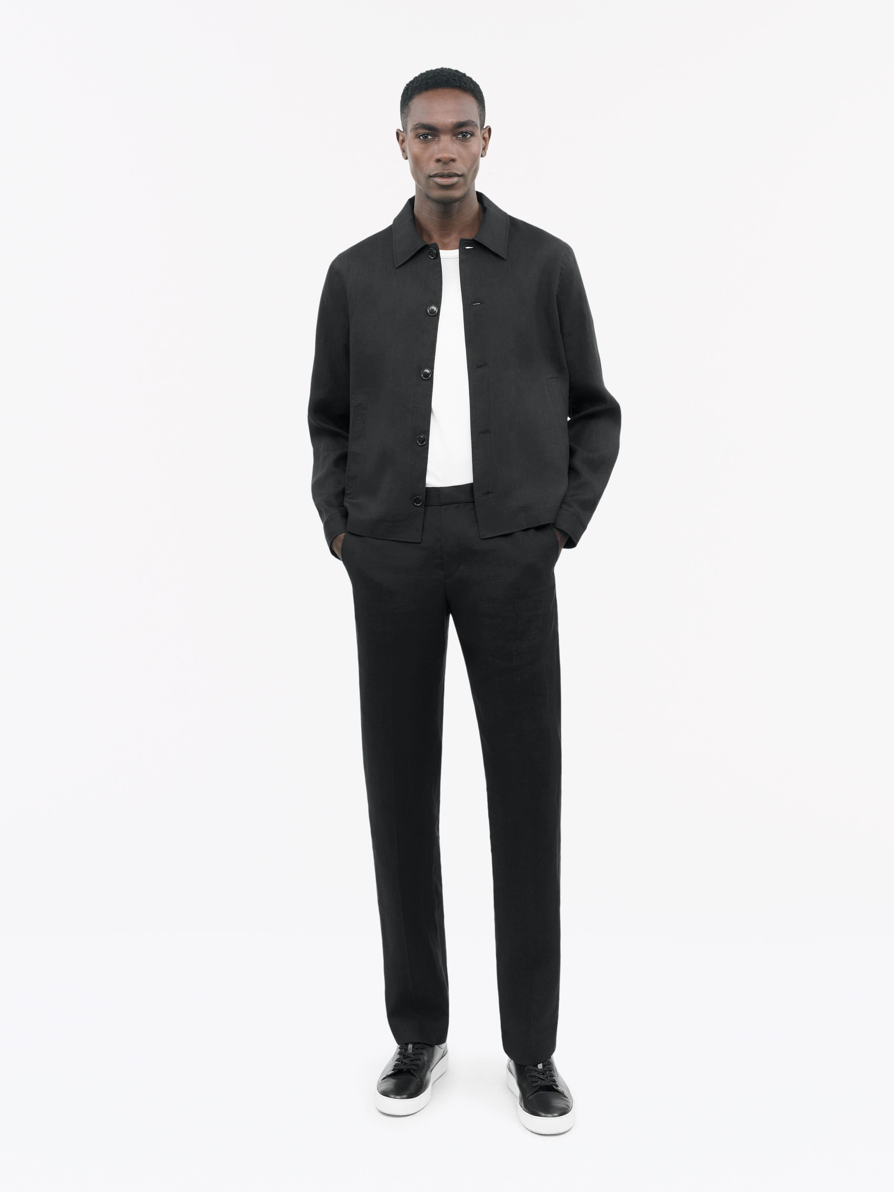 Tiger Of Sweden Tannen Drawstring Trousers In Black