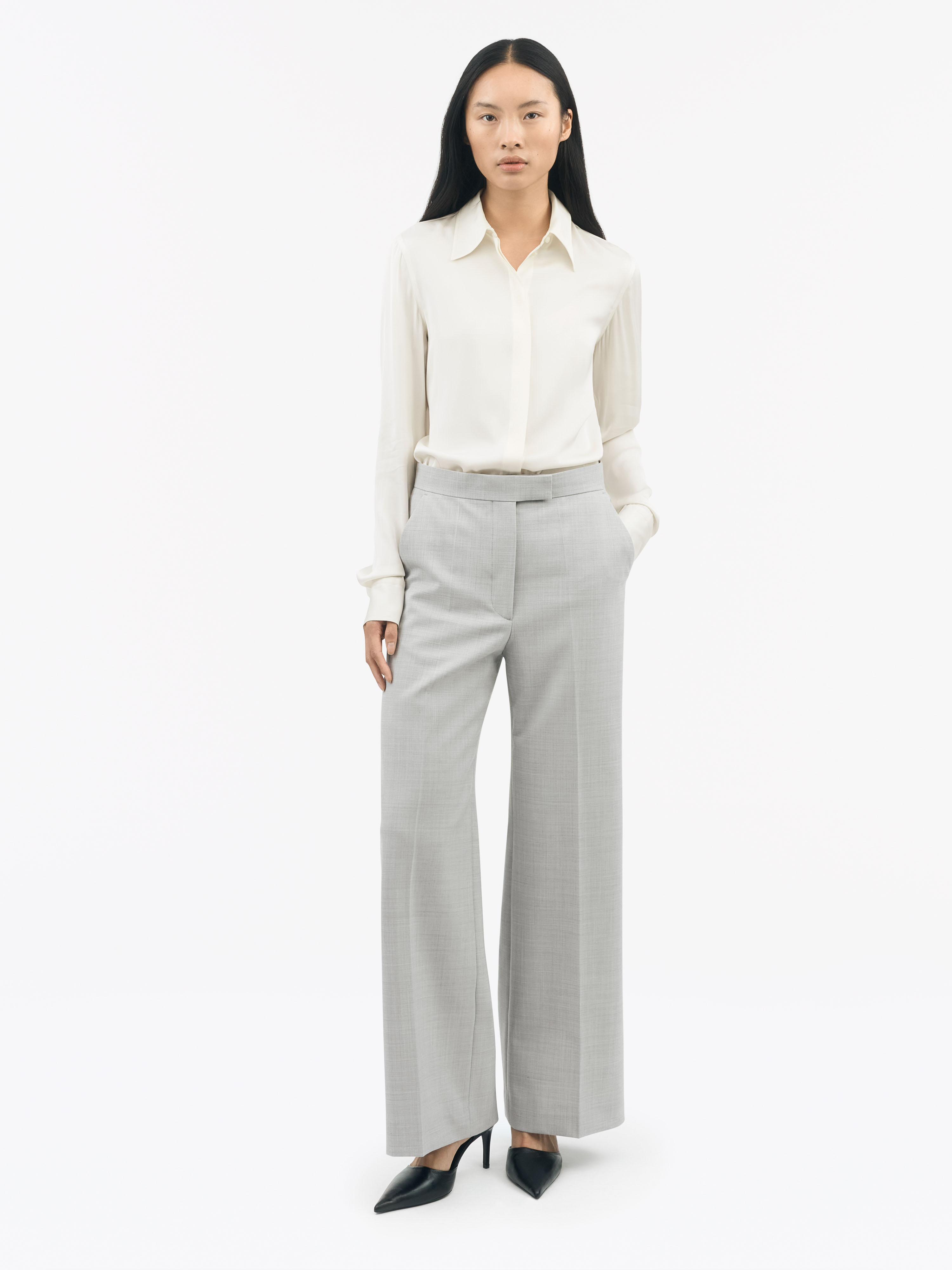 Tiger Of Sweden Irit Wool Blend Trousers