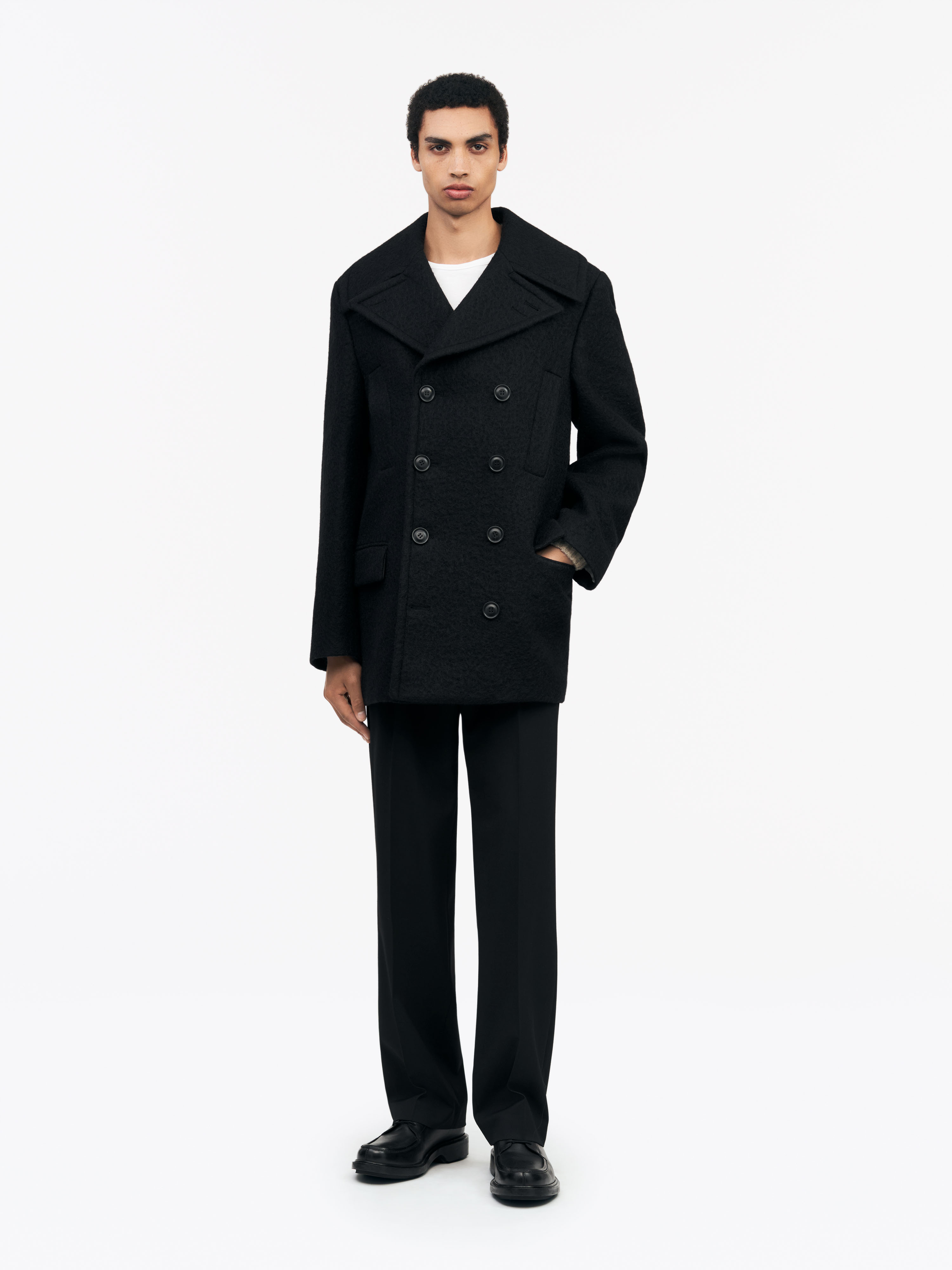 Tiger Of Sweden Rhyson Coat In Black