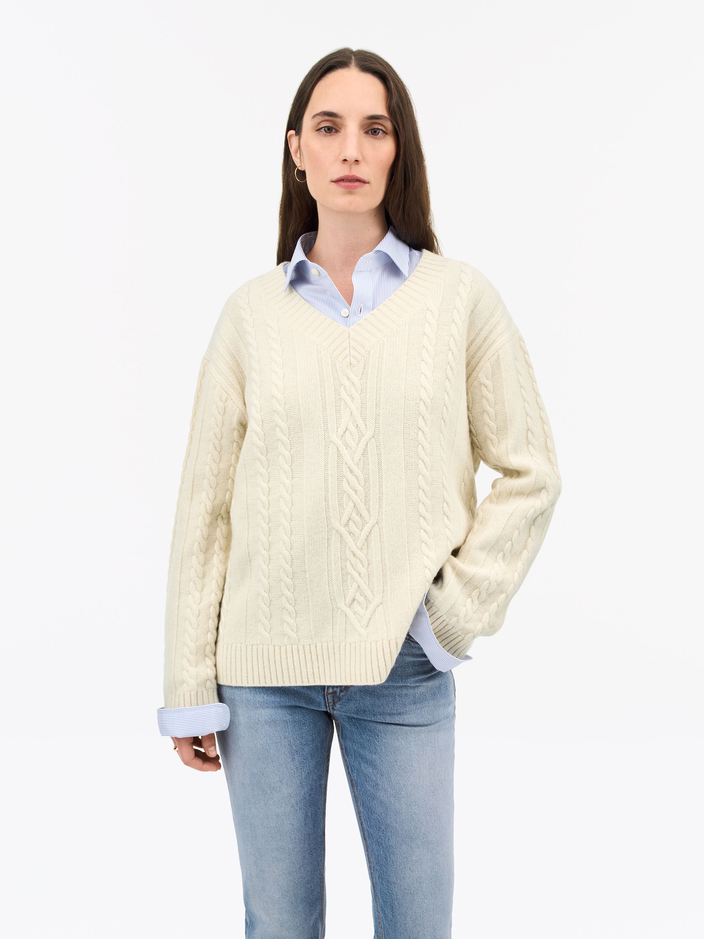 Seren Heavy-Knit Pullover-image