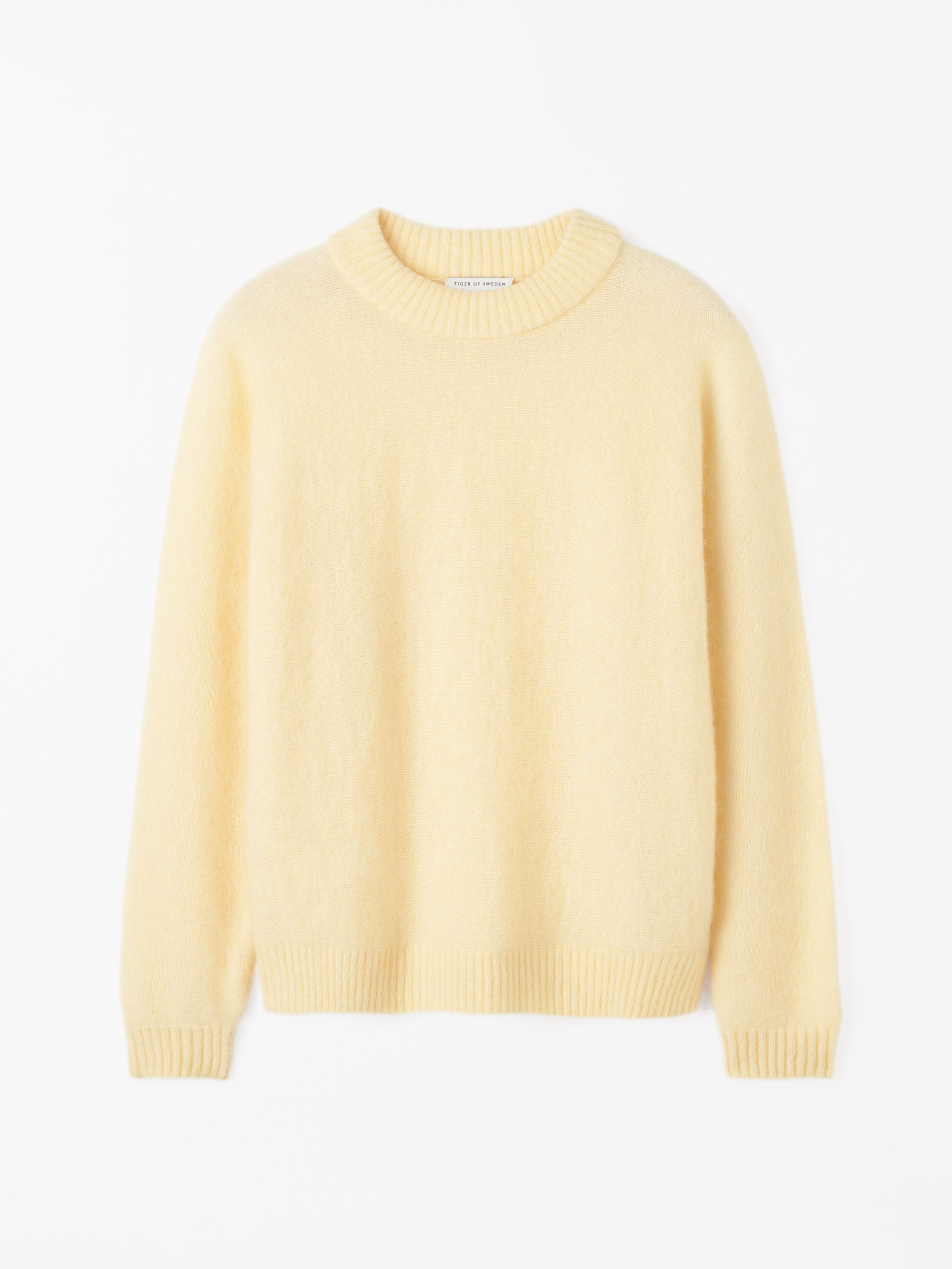 Tiger Of Sweden Gwynn Responsible Wool Standard Sweater In Curd