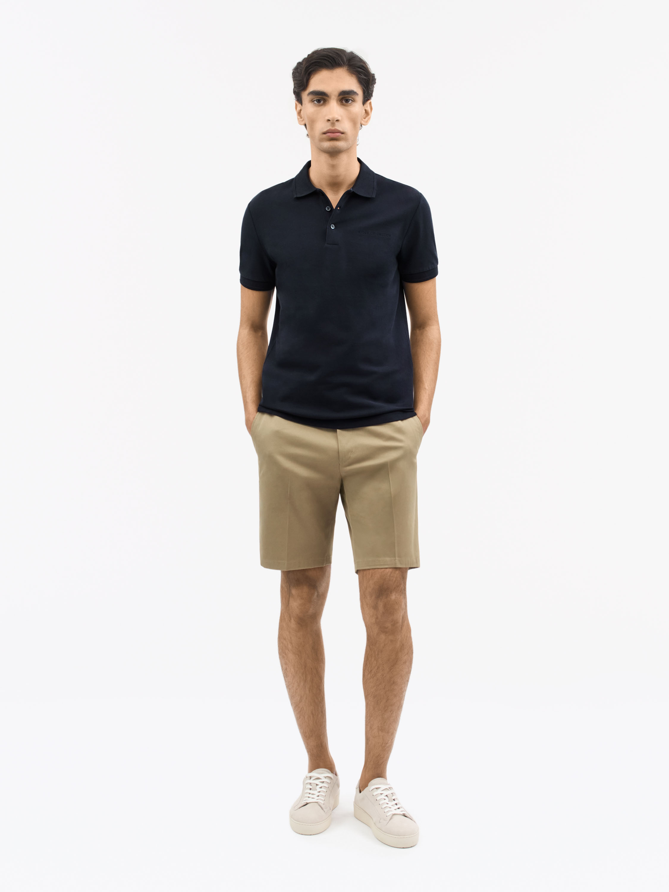 Tiger Of Sweden Darios Cotton Pique Polo