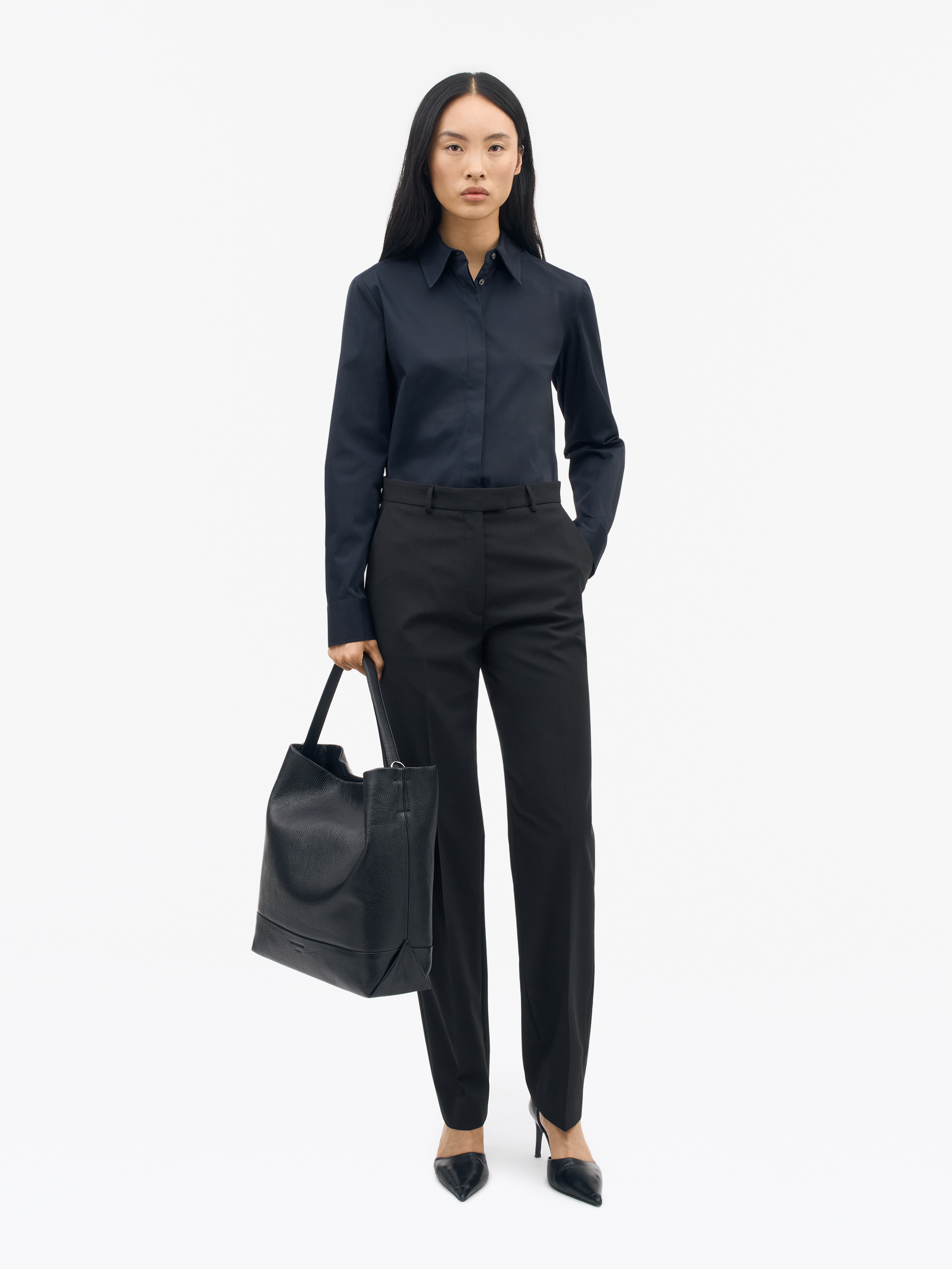 Laino Skjorta I Stretchbomull-image