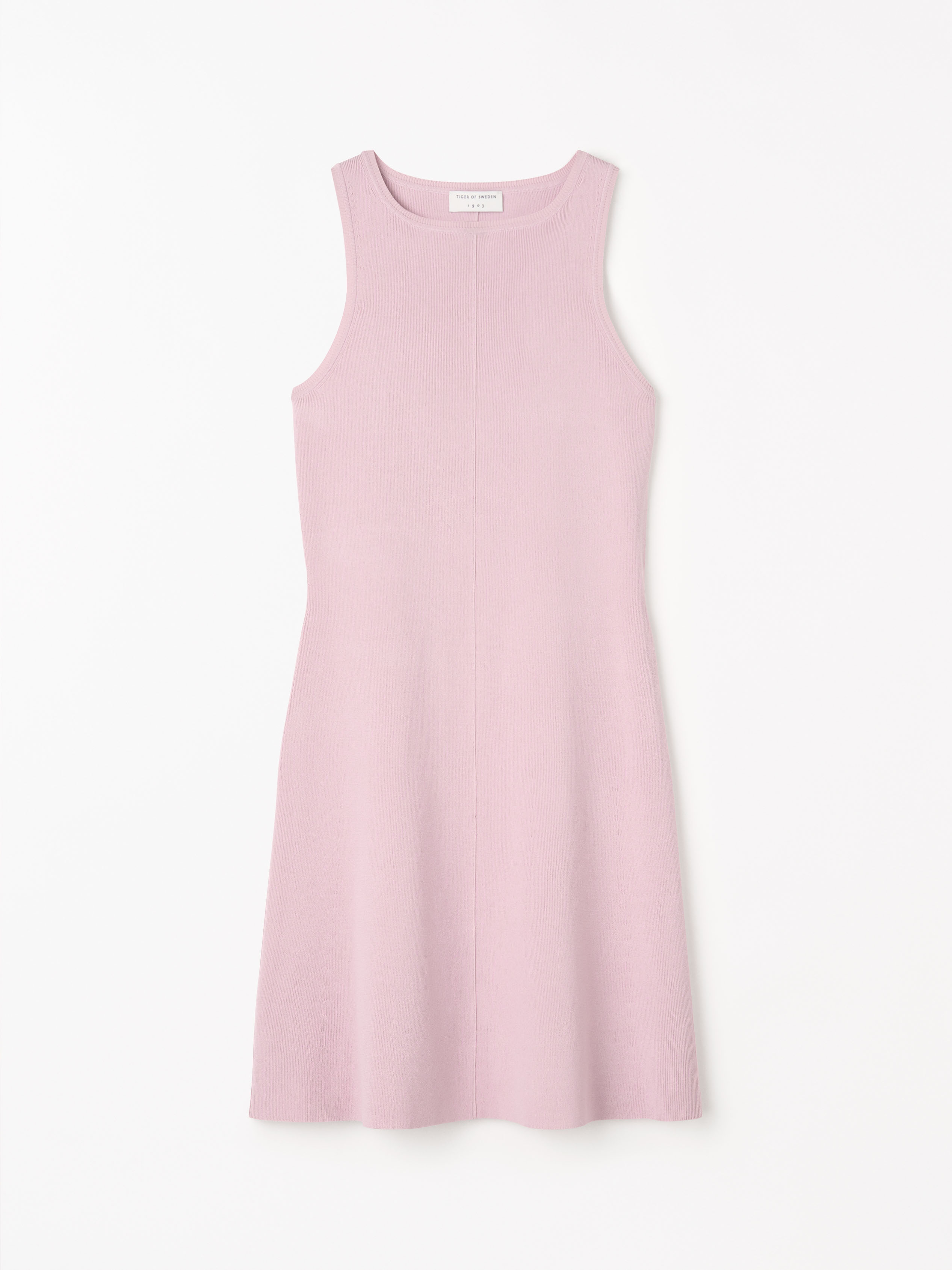 Tiger Of Sweden Anna Knitted A-line Dress In Pink