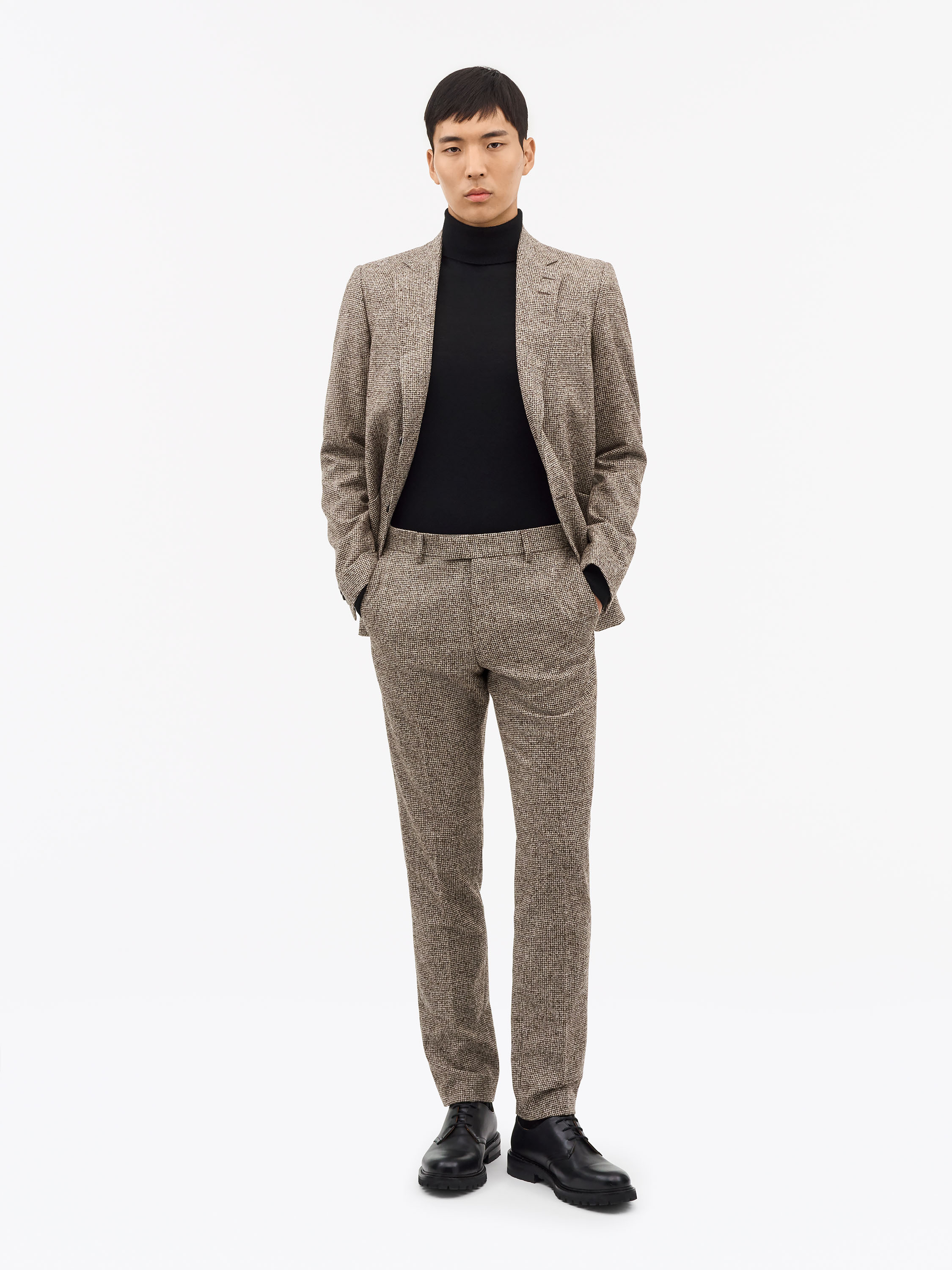 Tiger Of Sweden Tenuta Slim-fit Trousers In Brown