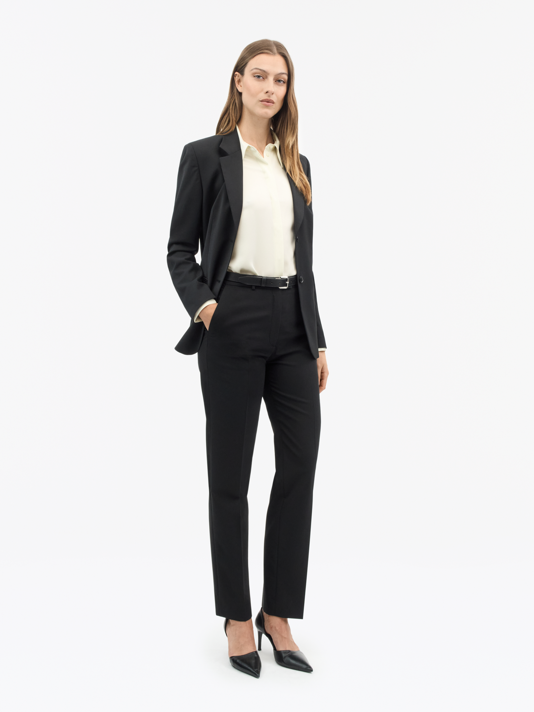 Shop Tiger Of Sweden Eller Slim Straight Trousers