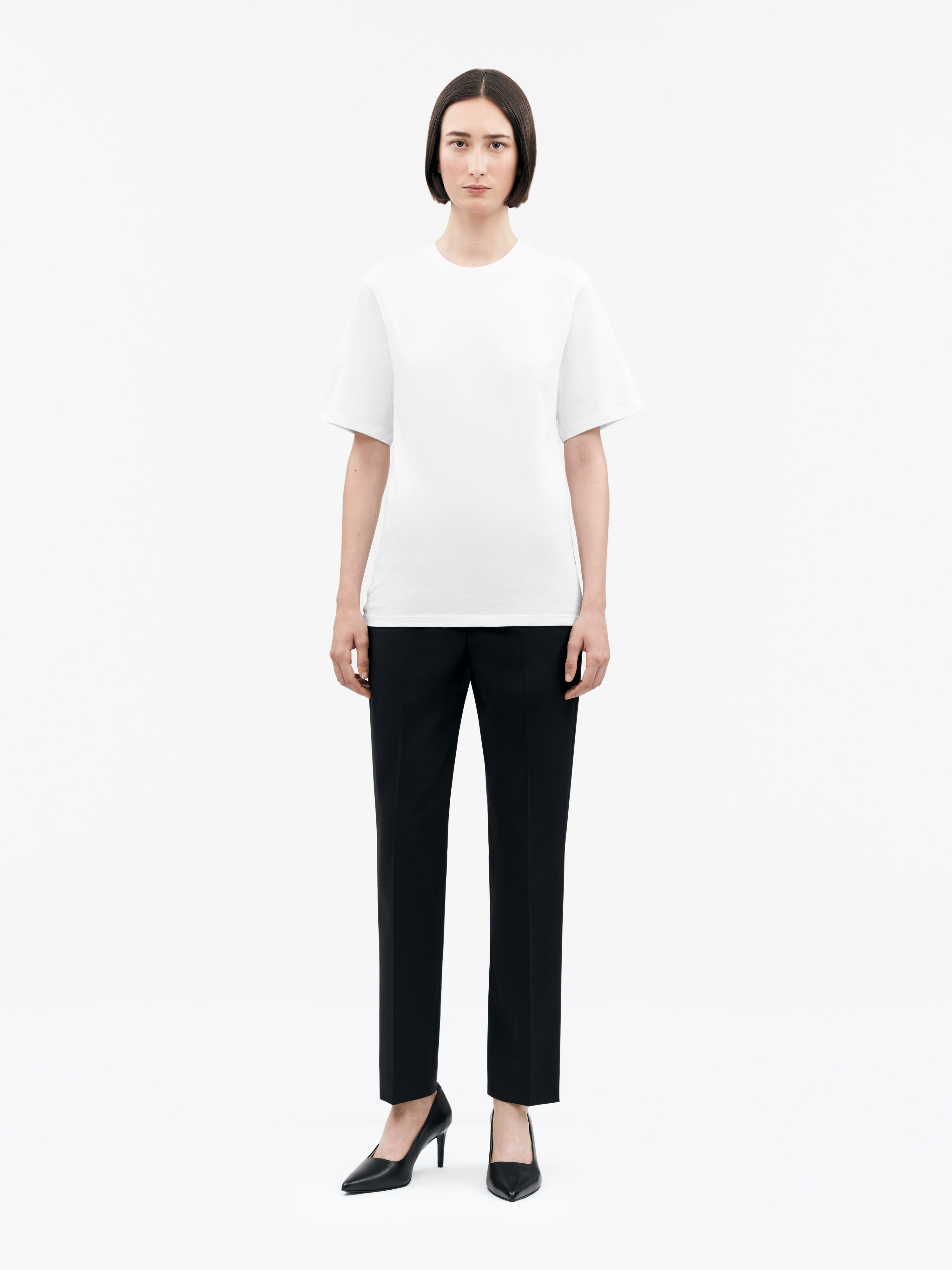Lori Round-Neck Cotton T-Shirt-image