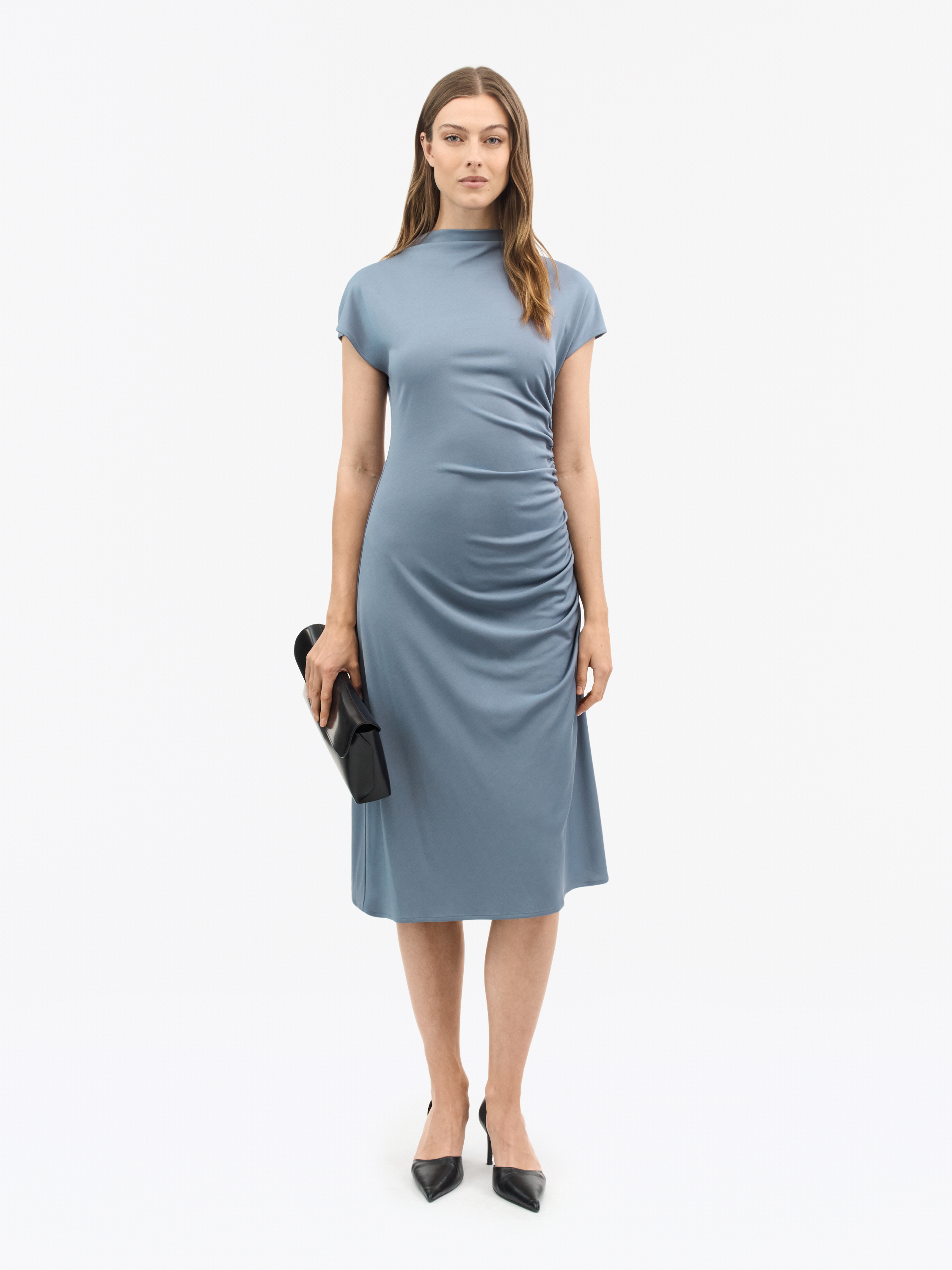 Tiger Of Sweden Aliz Sleeveless Draped Dress