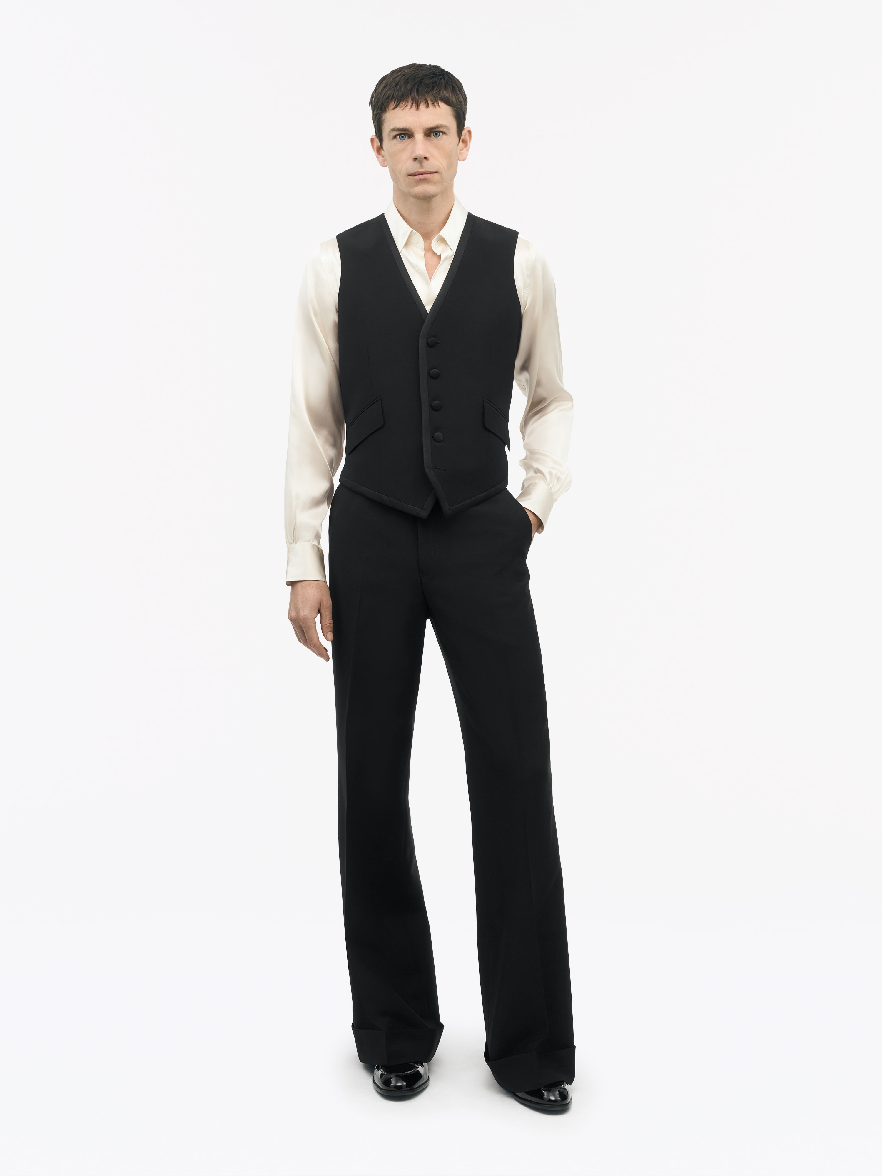 Tiger Of Sweden Ferry C Regular Slim-fit Waistcoat In Black