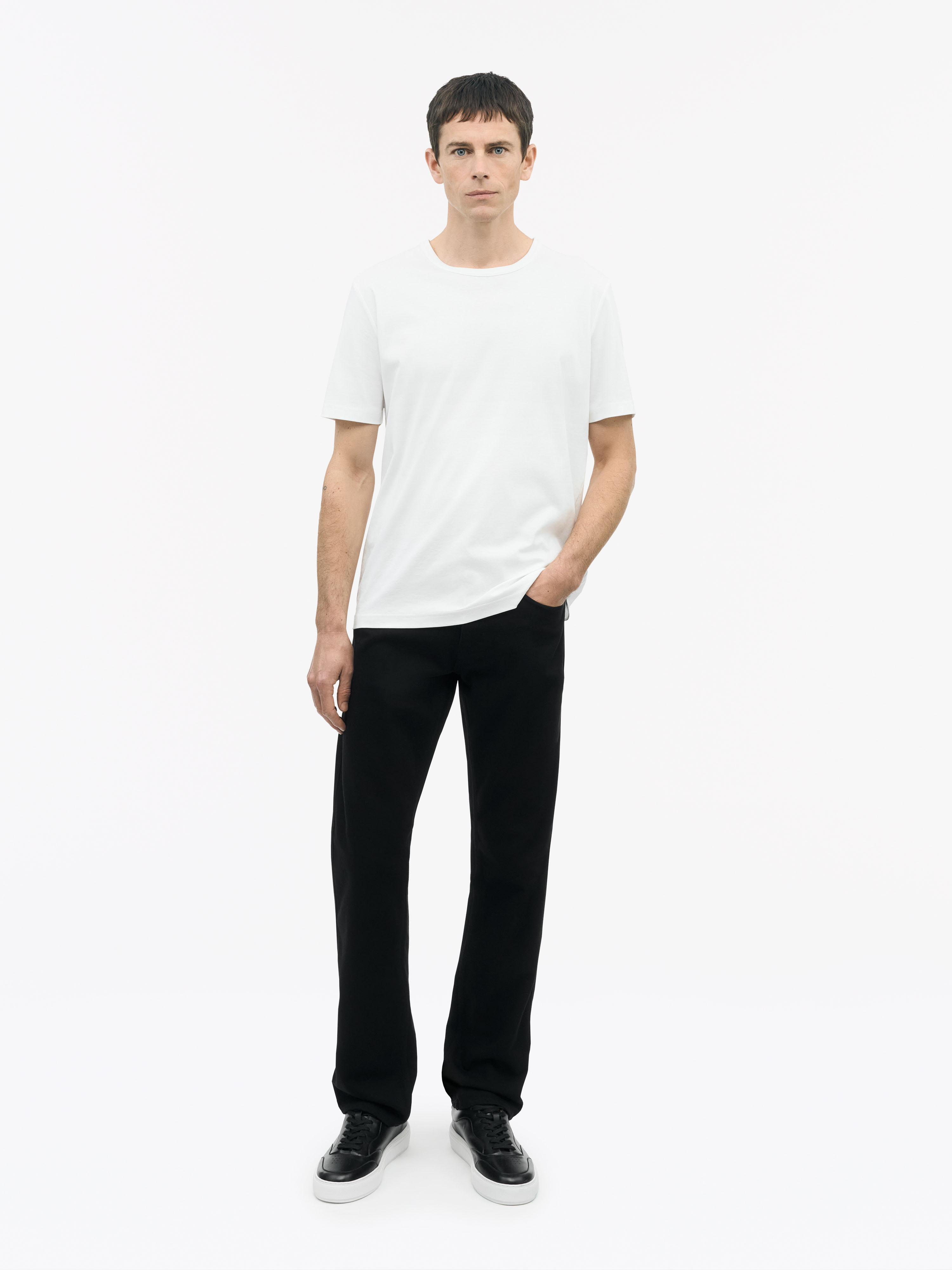 Tiger Of Sweden Olaf T-shirt Mit Rundhalsausschnitt In 090 Pure White