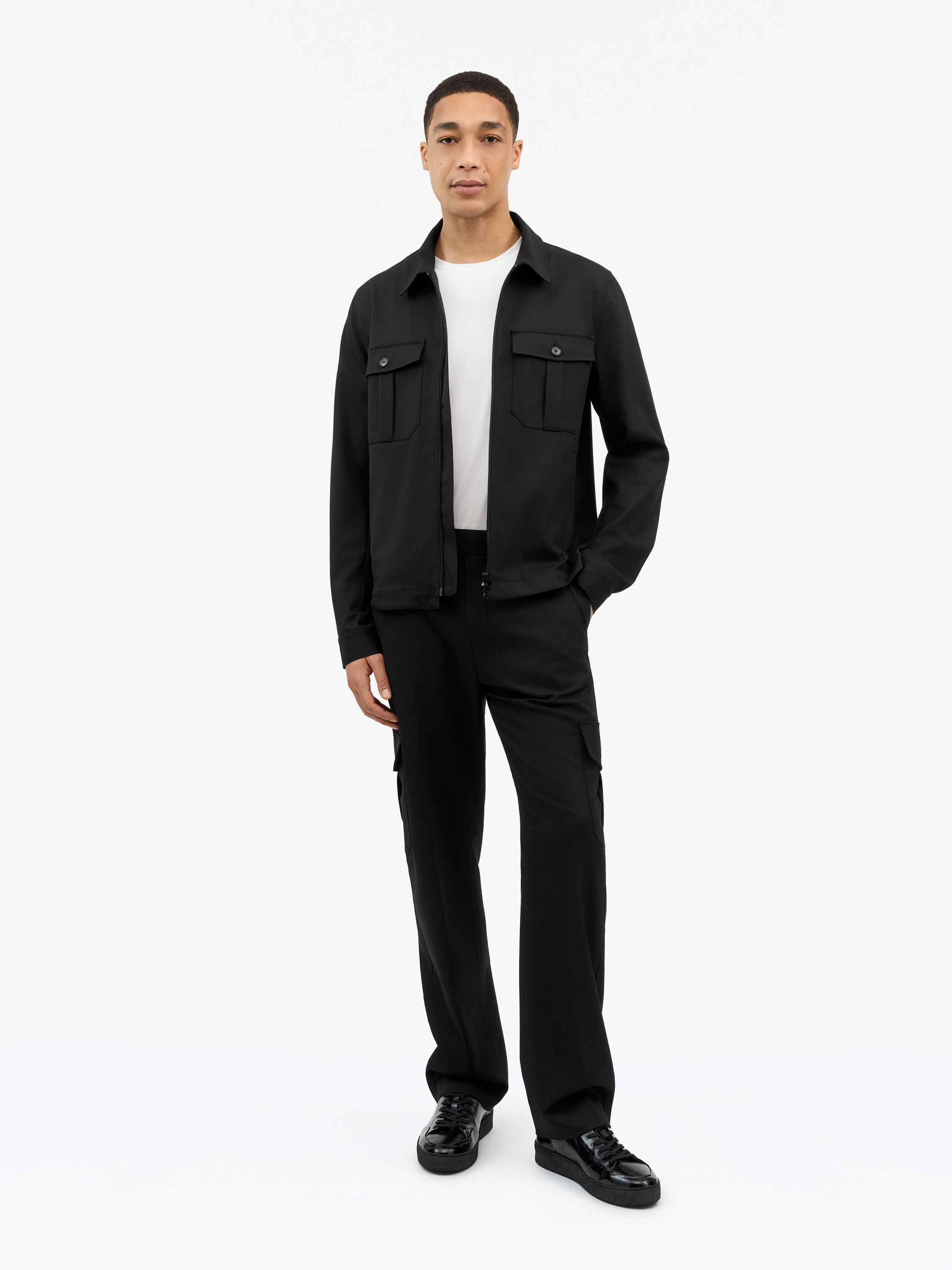 Mend Cargo Fit Wool…