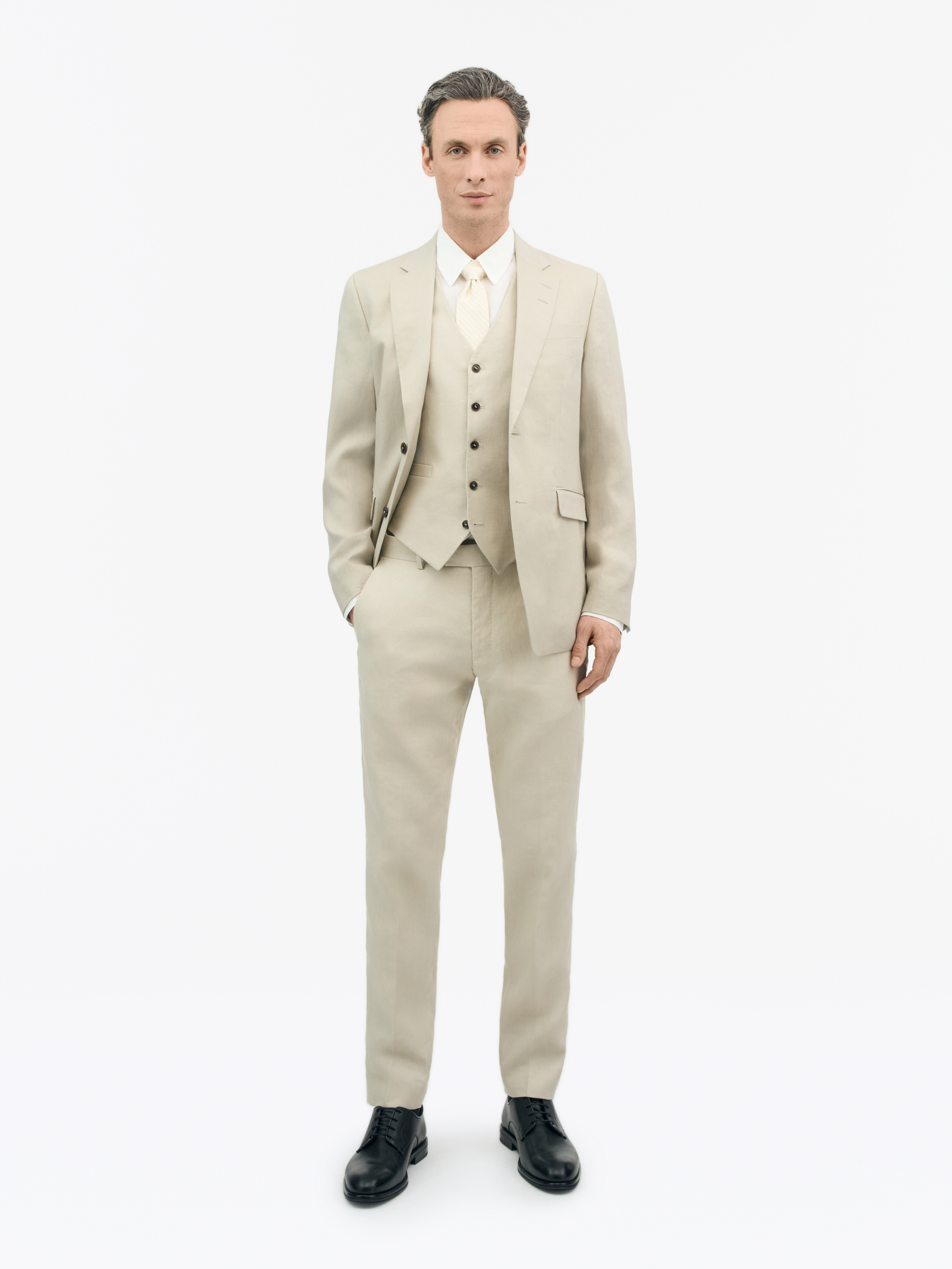 Tiger Of Sweden Tenuta Straight Linen Trousers
