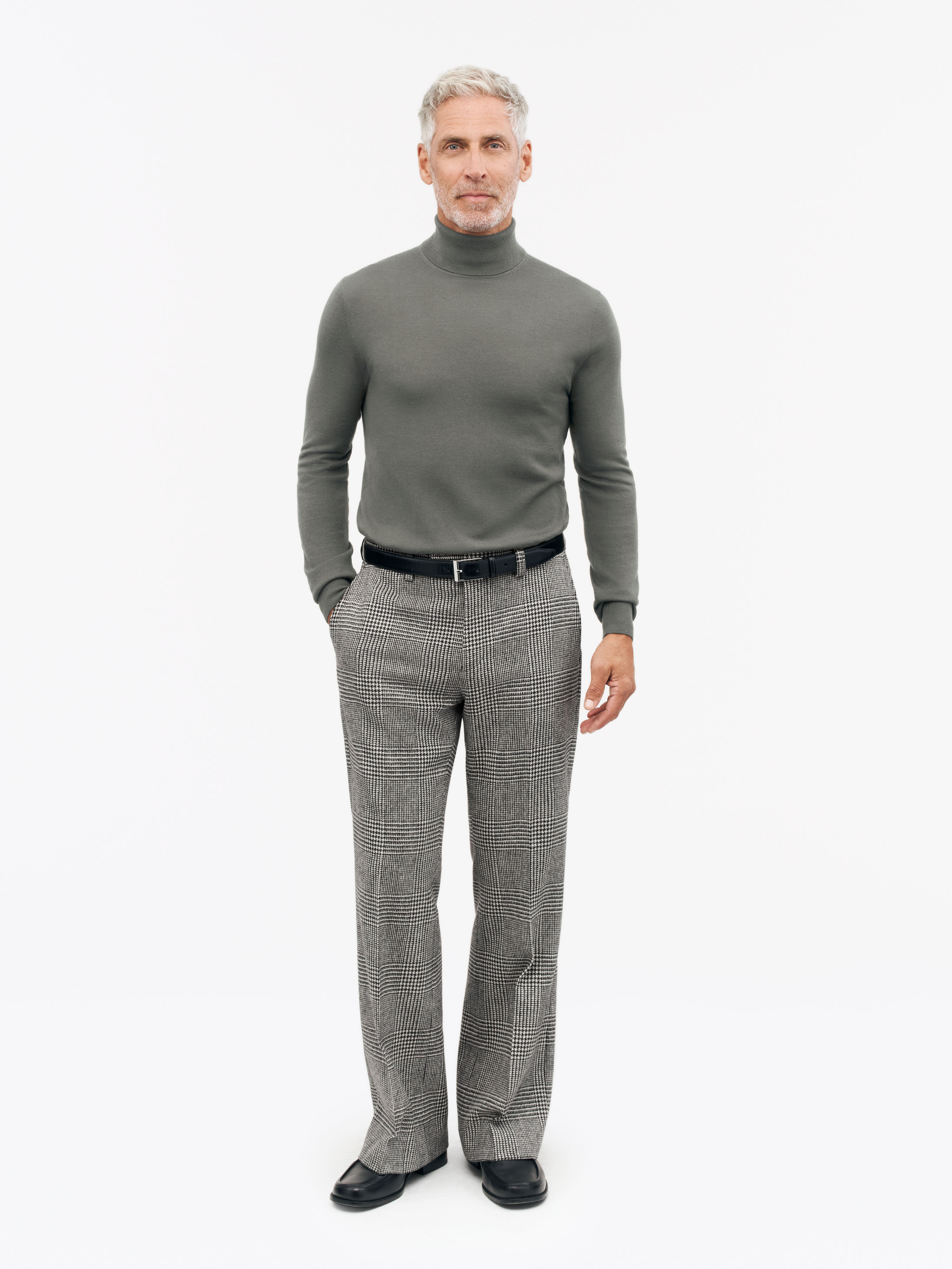 Nevile Rullekrave-sweater i Uld