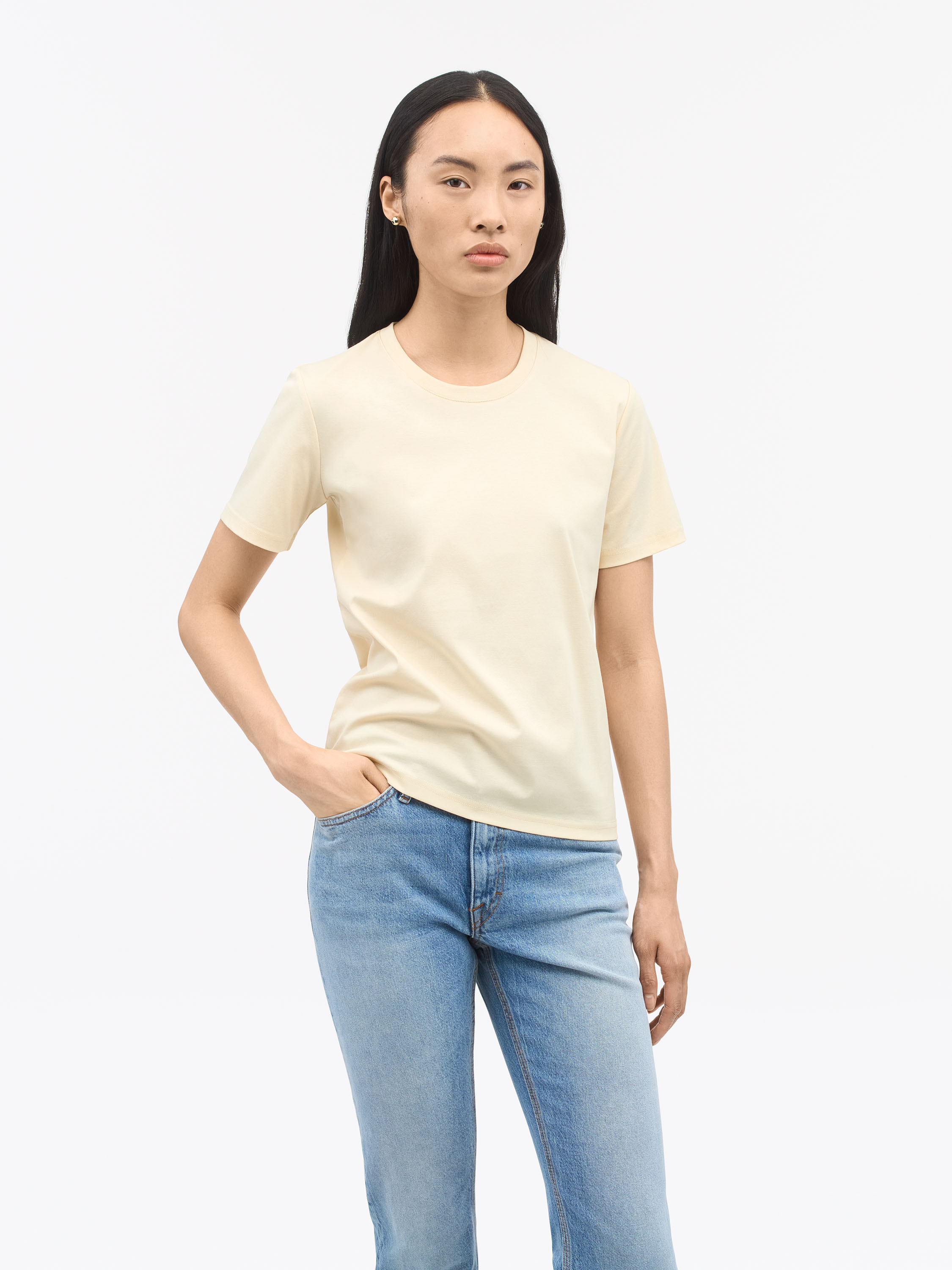 Tiger Of Sweden Siru Essential T-shirt In Brown